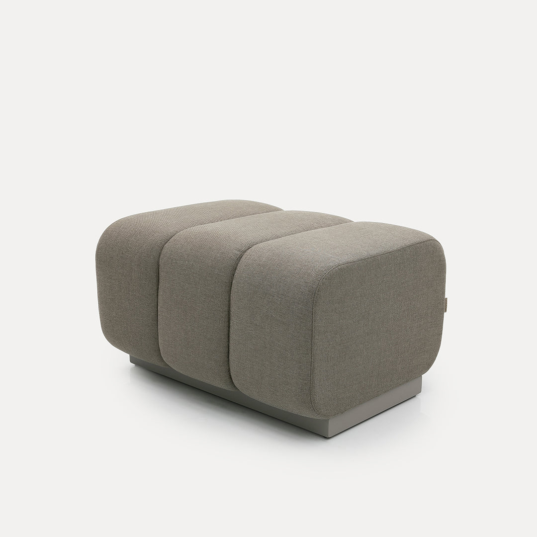 Pre-order 15 Days Delivery Chameleon Sofa Pouf Module - H-5228-E - Brown - Sofas - ebarza Furniture UAE | Shop Modern Furniture in Abu Dhabi & Dubai - مفروشات ايبازرا في الامارات | تسوق اثاث عصري وديكورات مميزة في دبي وابوظبي