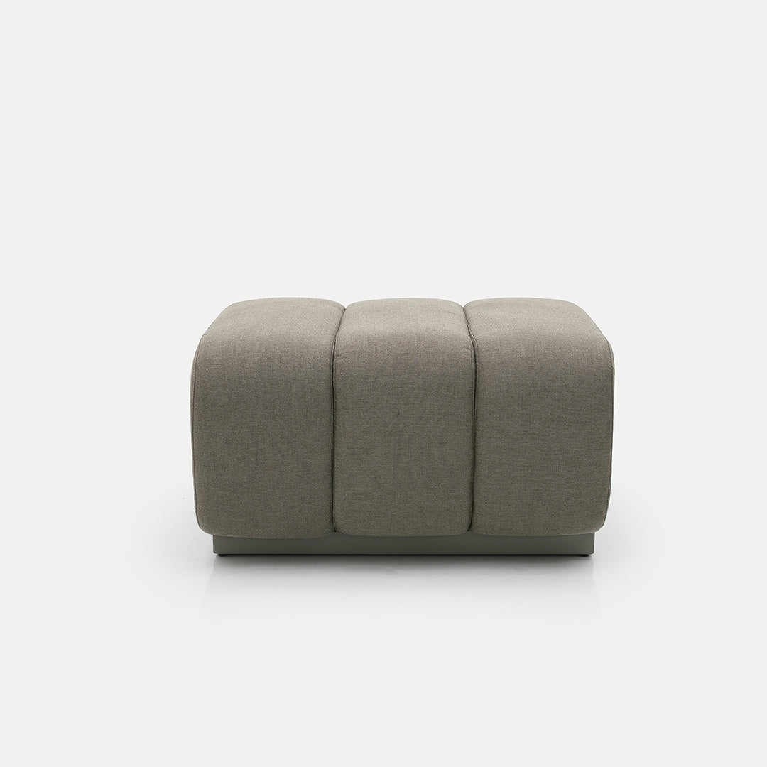 Pre-order 15 Days Delivery Chameleon Sofa Pouf Module - H-5228-E - Brown - Sofas - ebarza Furniture UAE | Shop Modern Furniture in Abu Dhabi & Dubai - مفروشات ايبازرا في الامارات | تسوق اثاث عصري وديكورات مميزة في دبي وابوظبي