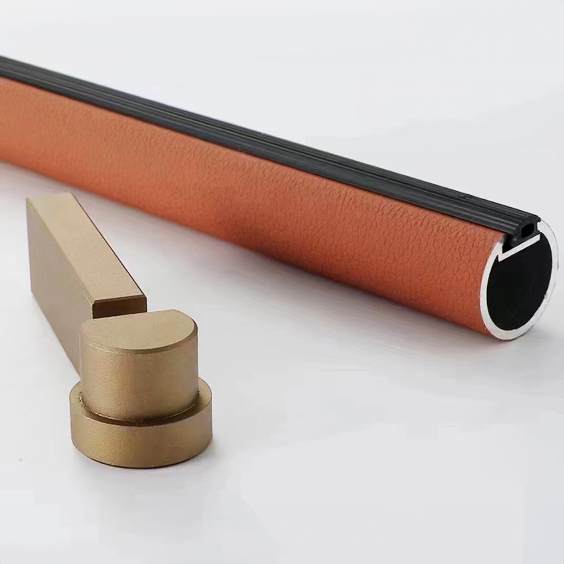 Round Tube CH2-AL019-Orange-D:29mm-3m/pcs - Hangers - ebarza Furniture UAE | Shop Modern Furniture in Abu Dhabi & Dubai - مفروشات ايبازرا في الامارات | تسوق اثاث عصري وديكورات مميزة في دبي وابوظبي