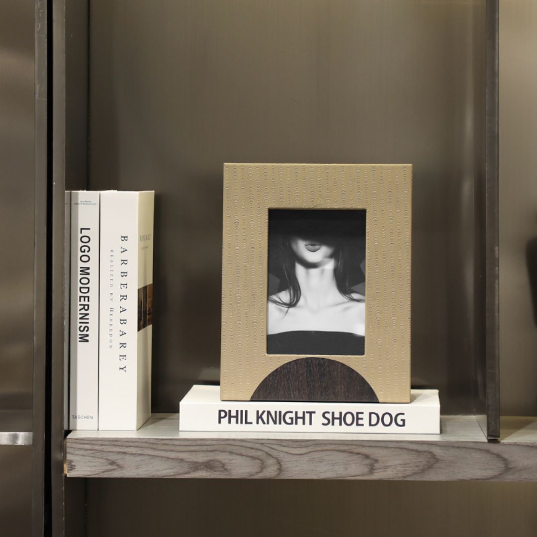 Corrugated Photo Frame -Green - FB-PG24009B - Photo Frames - ebarza Furniture UAE | Shop Modern Furniture in Abu Dhabi & Dubai - مفروشات ايبازرا في الامارات | تسوق اثاث عصري وديكورات مميزة في دبي وابوظبي