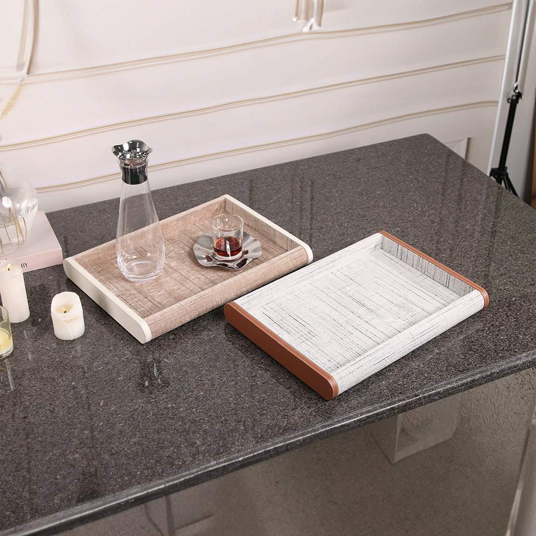 Curved Tray KC3029B - Trays - ebarza Furniture UAE | Shop Modern Furniture in Abu Dhabi & Dubai - مفروشات ايبازرا في الامارات | تسوق اثاث عصري وديكورات مميزة في دبي وابوظبي