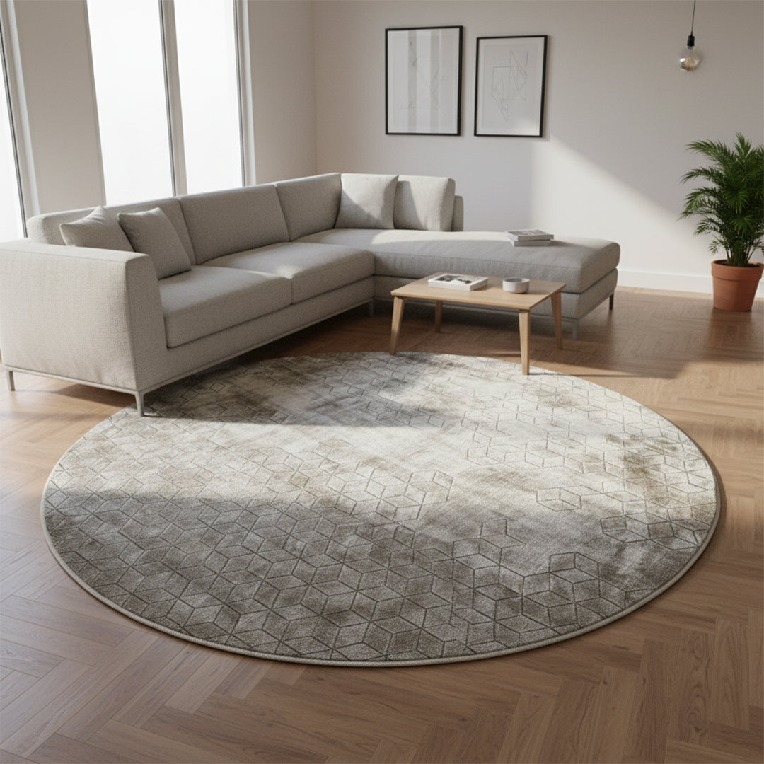 D250 Cm Handmade Wool Rug Jh-20730 Round