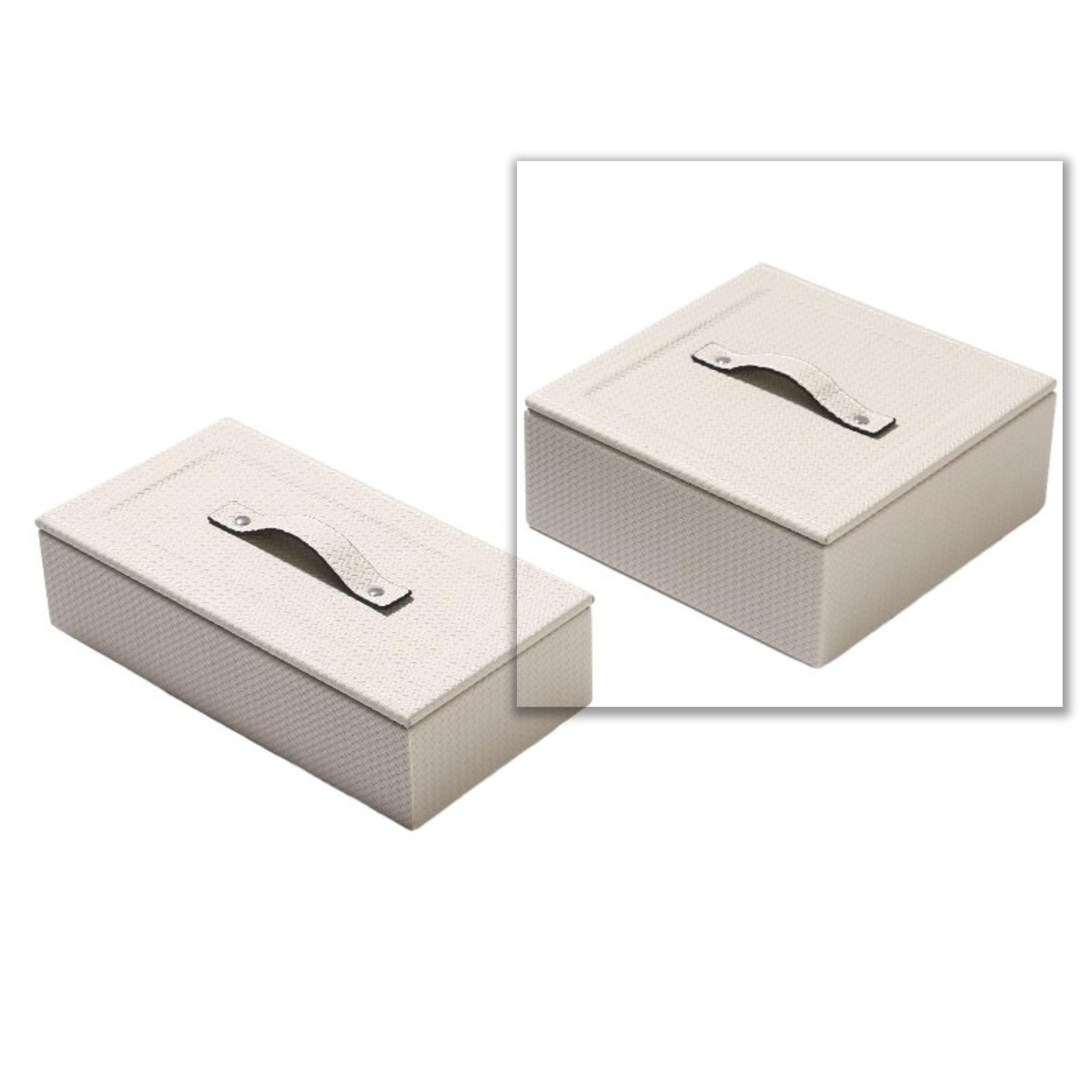 SQUARE DECORATIVE BOX DD210919A - Decorative Boxes - ebarza Furniture UAE | Shop Modern Furniture in Abu Dhabi & Dubai - مفروشات ايبازرا في الامارات | تسوق اثاث عصري وديكورات مميزة في دبي وابوظبي