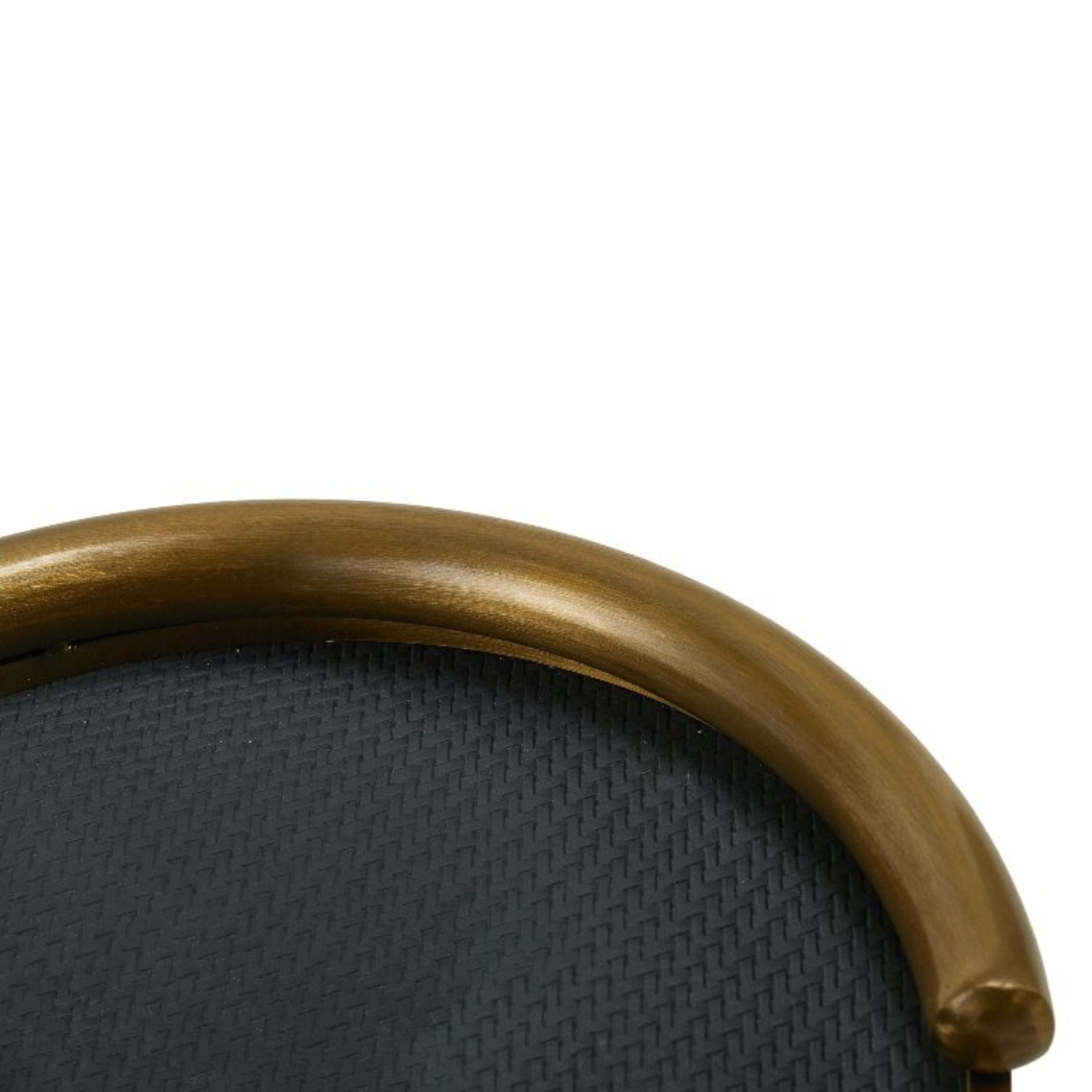 BLACK & BRUSHED GOLD OVAL LEATHER TRAY DD210943D - Trays - ebarza Furniture UAE | Shop Modern Furniture in Abu Dhabi & Dubai - مفروشات ايبازرا في الامارات | تسوق اثاث عصري وديكورات مميزة في دبي وابوظبي