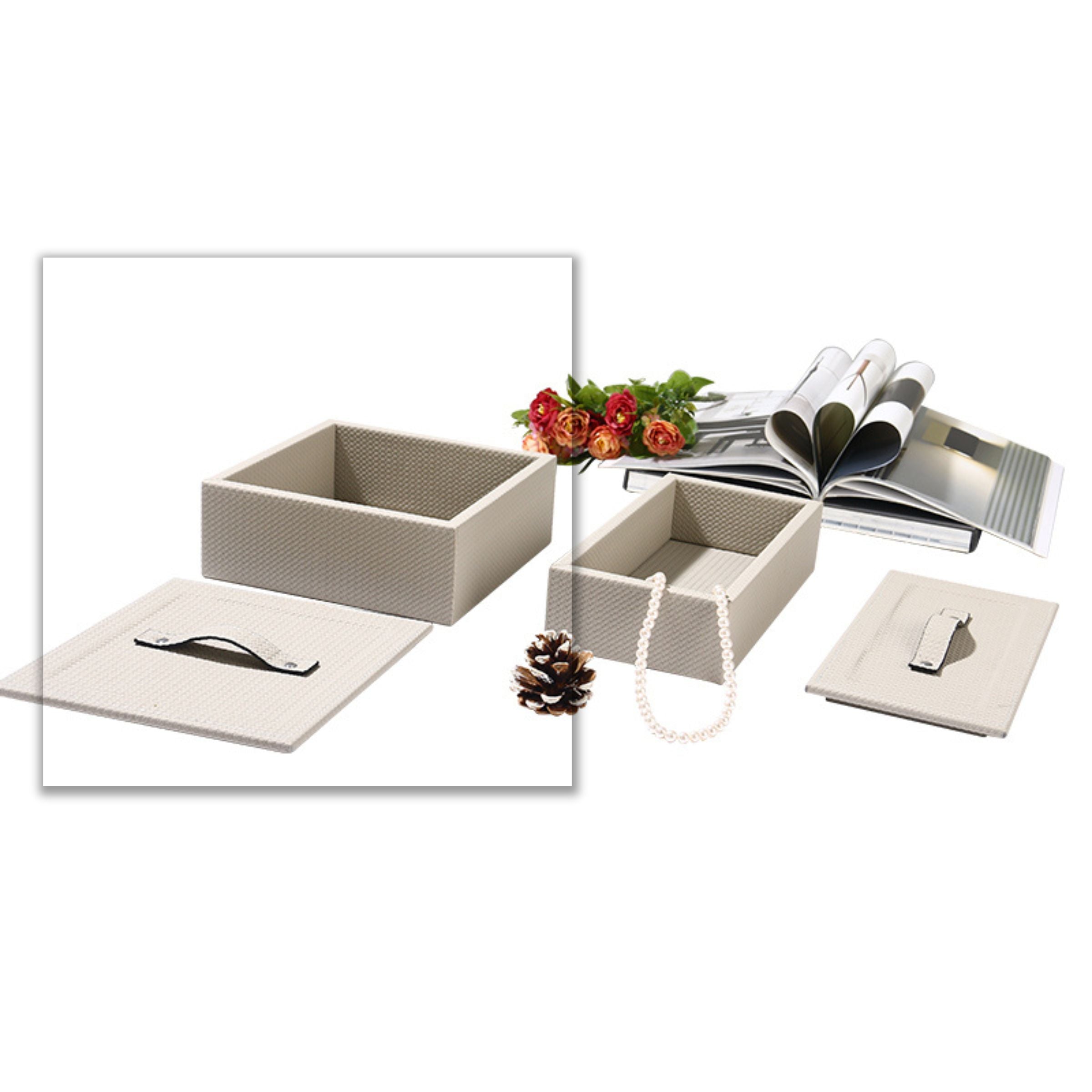 SQUARE DECORATIVE BOX DD210919A - Decorative Boxes - ebarza Furniture UAE | Shop Modern Furniture in Abu Dhabi & Dubai - مفروشات ايبازرا في الامارات | تسوق اثاث عصري وديكورات مميزة في دبي وابوظبي