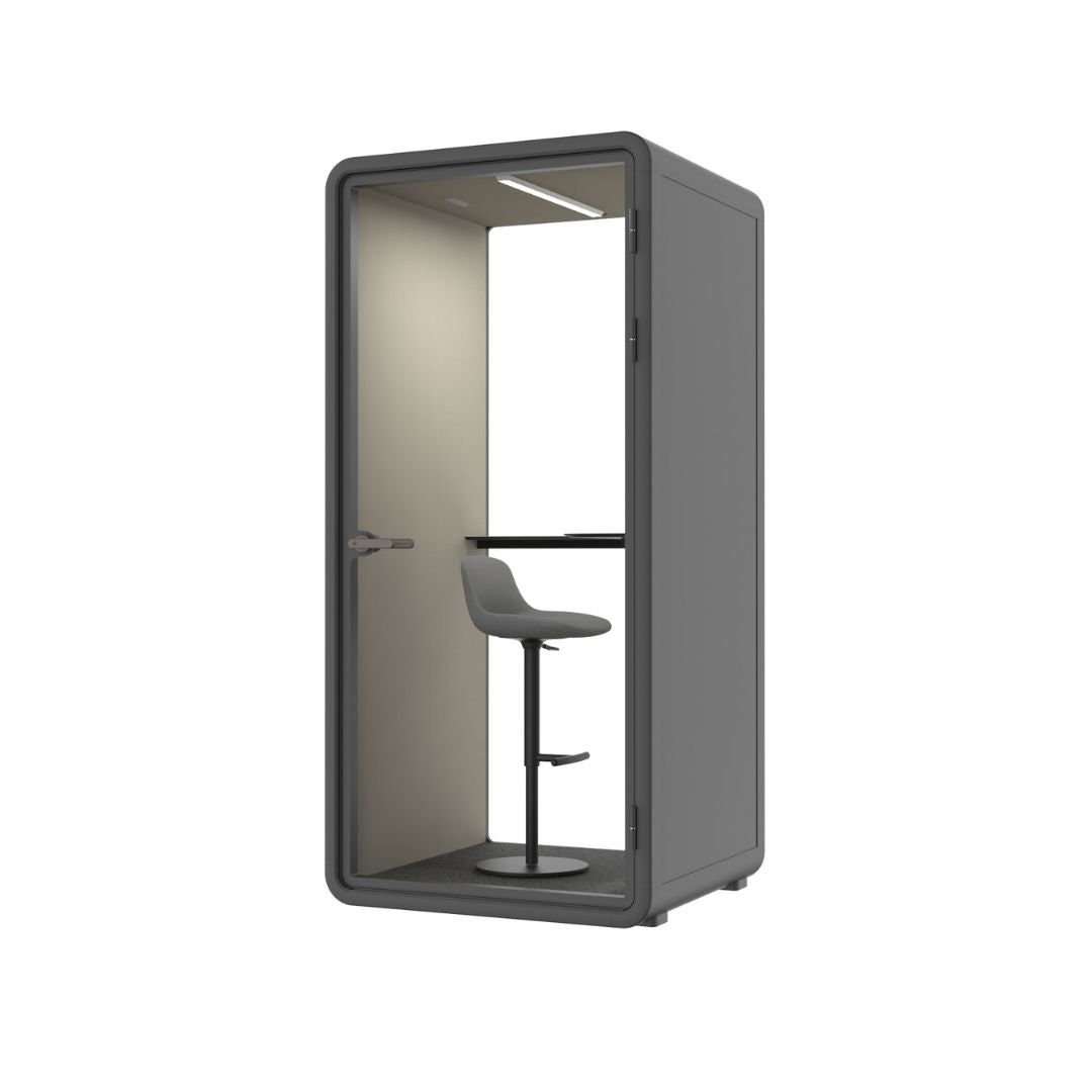Multifunction Soundproof Office Booth DELUX-S - Office Desks - ebarza Furniture UAE | Shop Modern Furniture in Abu Dhabi & Dubai - مفروشات ايبازرا في الامارات | تسوق اثاث عصري وديكورات مميزة في دبي وابوظبي