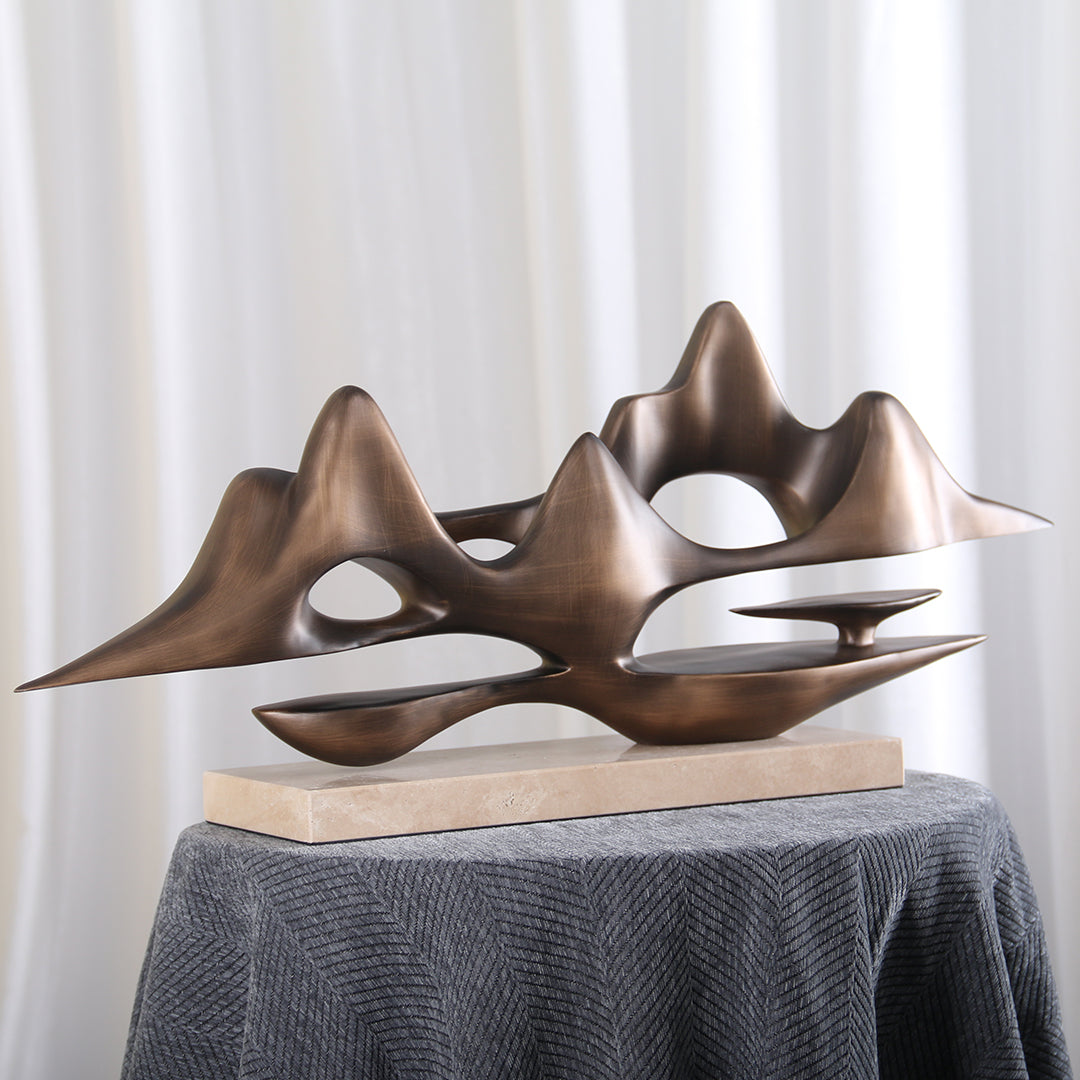 DESKTOP SCULPTURE KA3339 /BA061 - Home Decor Figurines - ebarza Furniture UAE | Shop Modern Furniture in Abu Dhabi & Dubai - مفروشات ايبازرا في الامارات | تسوق اثاث عصري وديكورات مميزة في دبي وابوظبي