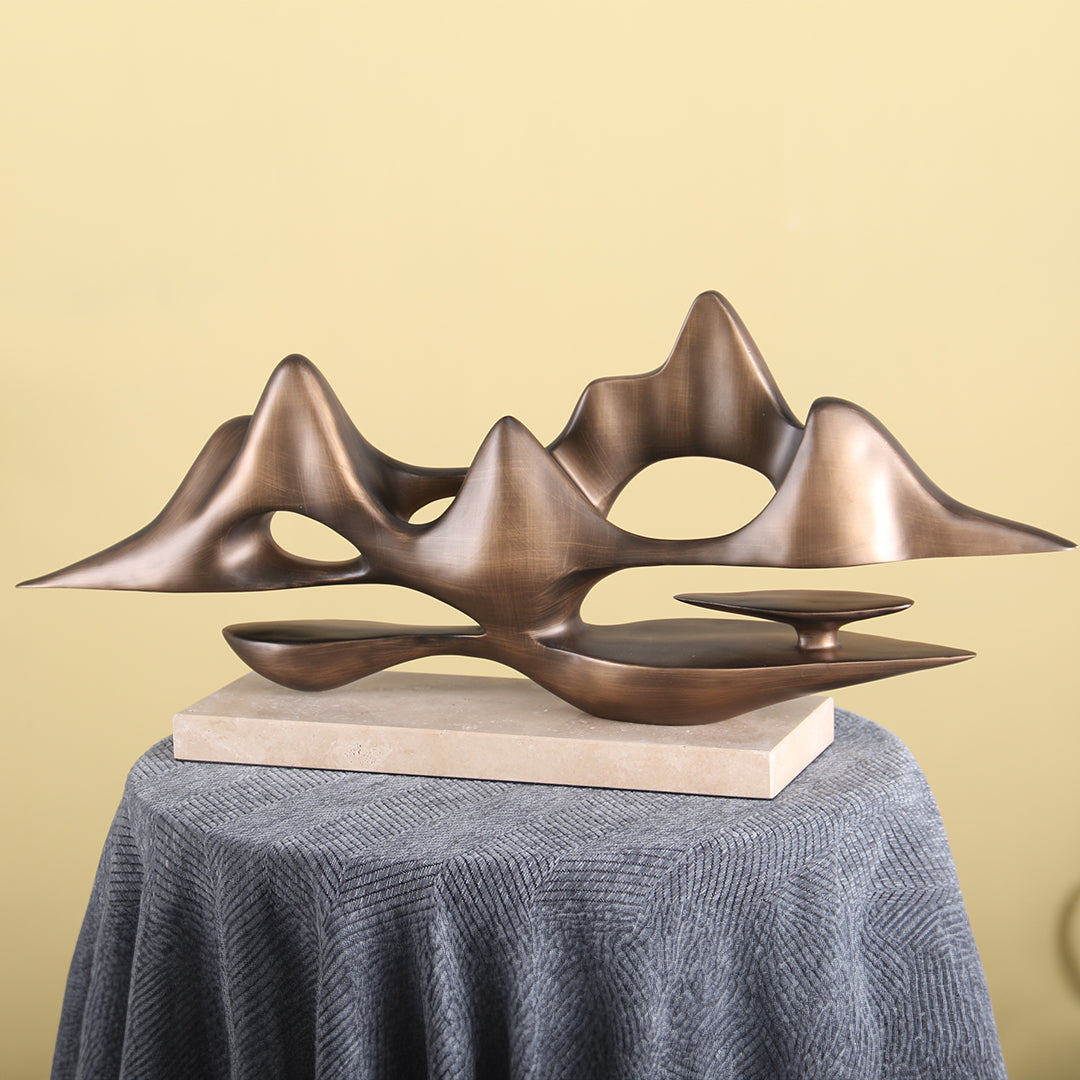 DESKTOP SCULPTURE KA3339 /BA061 - Home Decor Figurines - ebarza Furniture UAE | Shop Modern Furniture in Abu Dhabi & Dubai - مفروشات ايبازرا في الامارات | تسوق اثاث عصري وديكورات مميزة في دبي وابوظبي