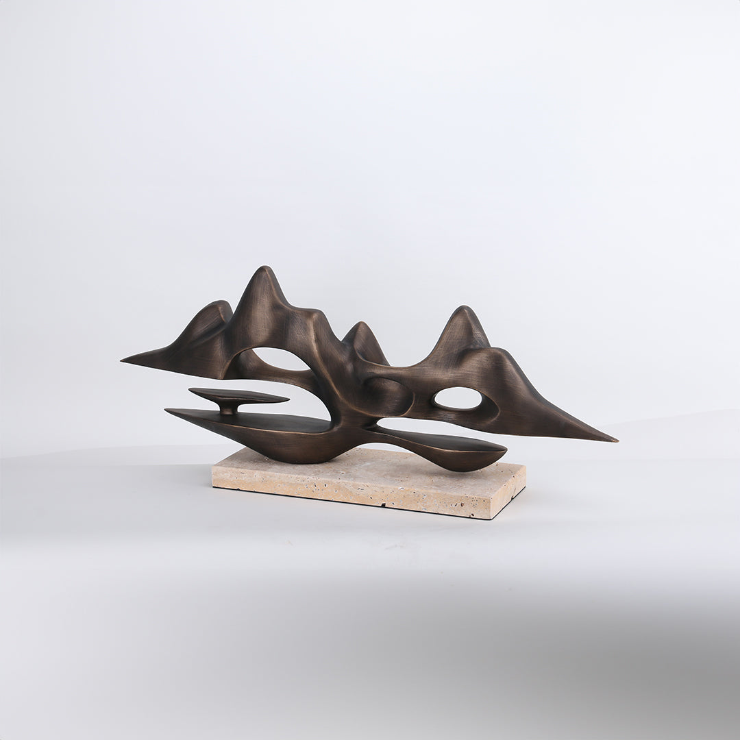 DESKTOP SCULPTURE KA3339 /BA061 - Home Decor Figurines - ebarza Furniture UAE | Shop Modern Furniture in Abu Dhabi & Dubai - مفروشات ايبازرا في الامارات | تسوق اثاث عصري وديكورات مميزة في دبي وابوظبي