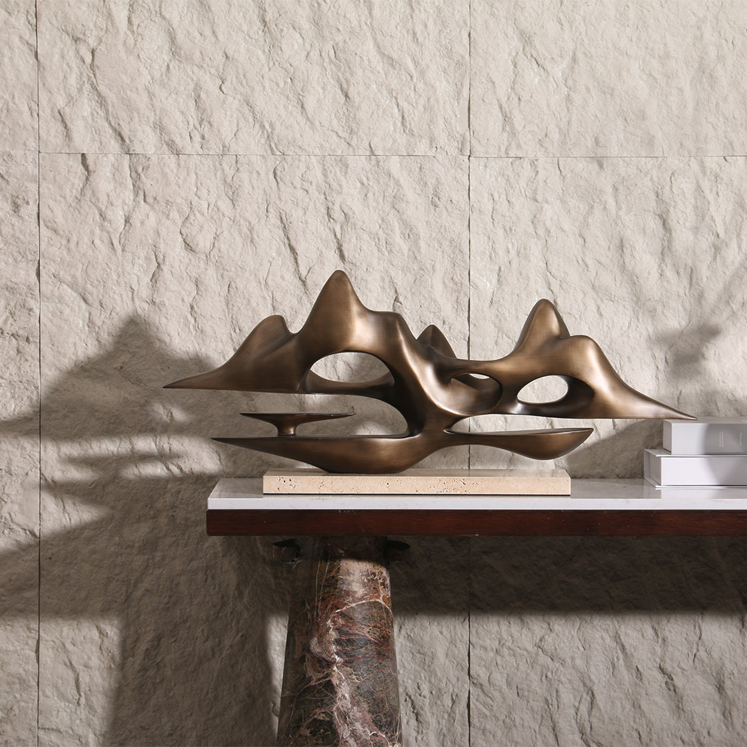 DESKTOP SCULPTURE KA3339 /BA061 - Home Decor Figurines - ebarza Furniture UAE | Shop Modern Furniture in Abu Dhabi & Dubai - مفروشات ايبازرا في الامارات | تسوق اثاث عصري وديكورات مميزة في دبي وابوظبي