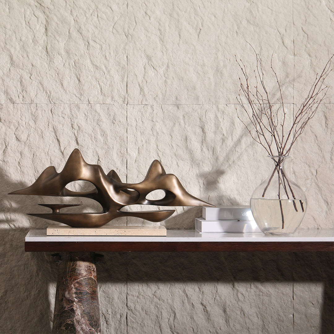 DESKTOP SCULPTURE KA3339 /BA061 - Home Decor Figurines - ebarza Furniture UAE | Shop Modern Furniture in Abu Dhabi & Dubai - مفروشات ايبازرا في الامارات | تسوق اثاث عصري وديكورات مميزة في دبي وابوظبي