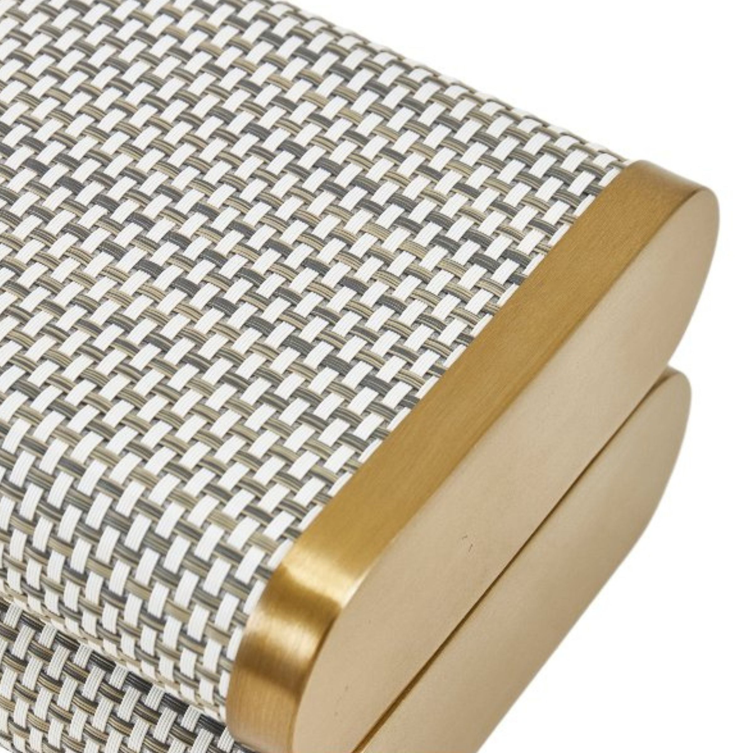 LIGHT BEIGE STORAGE BOX- L DH201215AL - Decorative Boxes - ebarza Furniture UAE | Shop Modern Furniture in Abu Dhabi & Dubai - مفروشات ايبازرا في الامارات | تسوق اثاث عصري وديكورات مميزة في دبي وابوظبي