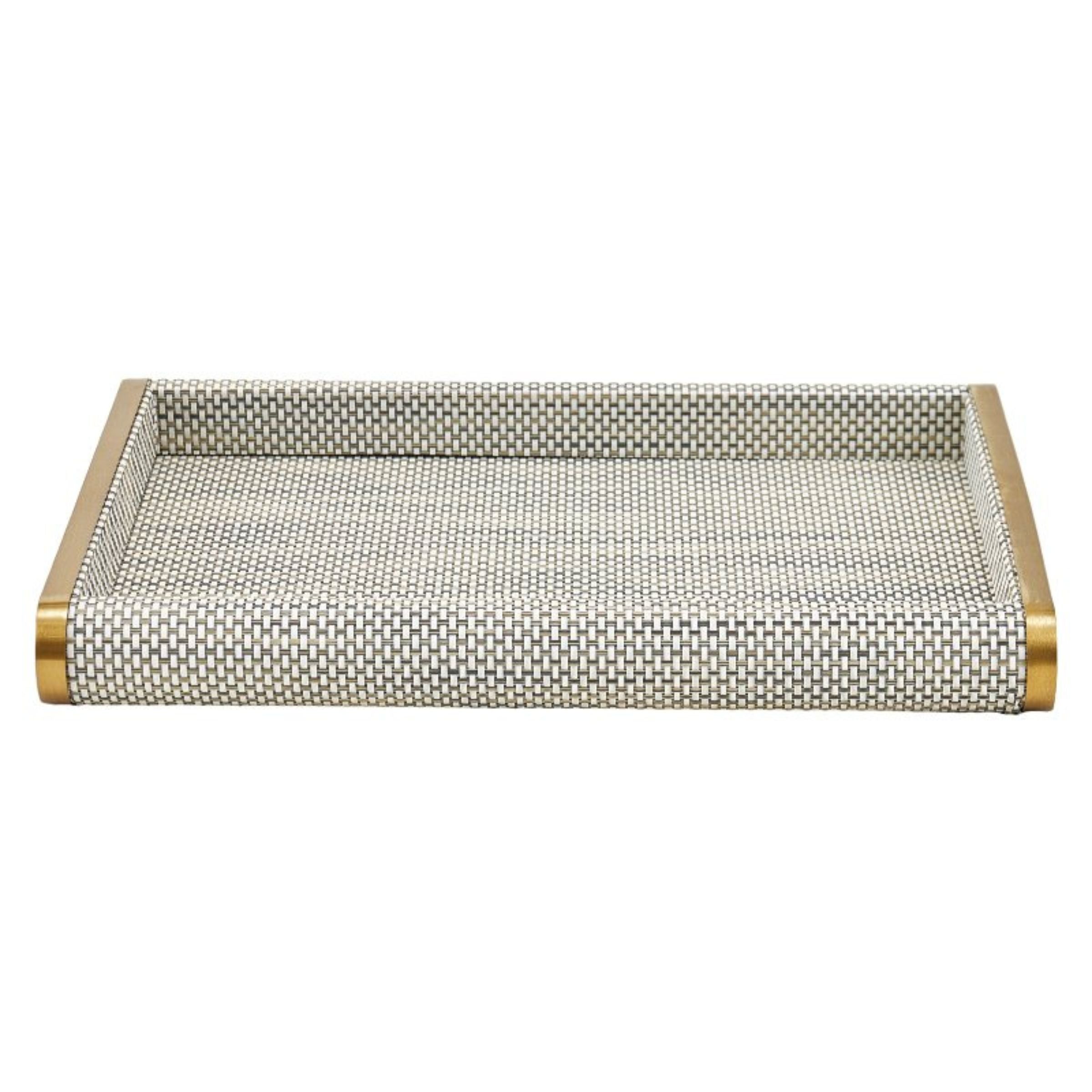 Decorative TRAY DT201210A - Trays - ebarza Furniture UAE | Shop Modern Furniture in Abu Dhabi & Dubai - مفروشات ايبازرا في الامارات | تسوق اثاث عصري وديكورات مميزة في دبي وابوظبي