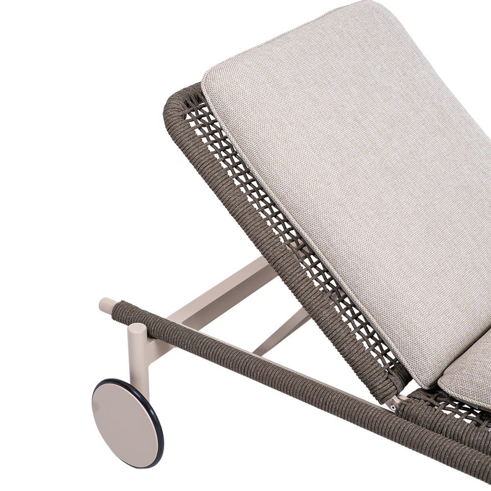 DUBLIN SUNBED WITH WHEELS AS2004N59ROP - Sunloungers - ebarza Furniture UAE | Shop Modern Furniture in Abu Dhabi & Dubai - مفروشات ايبازرا في الامارات | تسوق اثاث عصري وديكورات مميزة في دبي وابوظبي