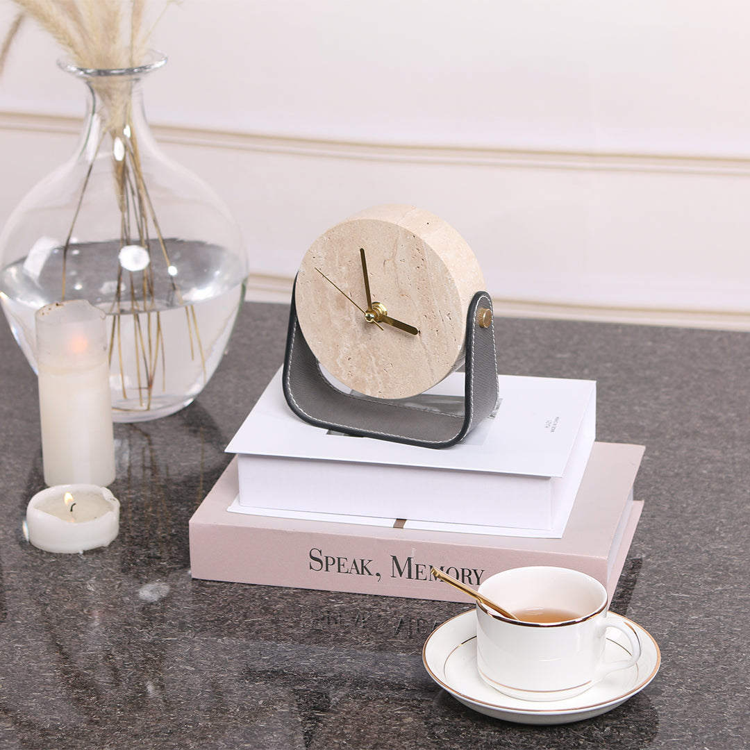 Desktop Clock KQ3002B - Clocks - ebarza Furniture UAE | Shop Modern Furniture in Abu Dhabi & Dubai - مفروشات ايبازرا في الامارات | تسوق اثاث عصري وديكورات مميزة في دبي وابوظبي