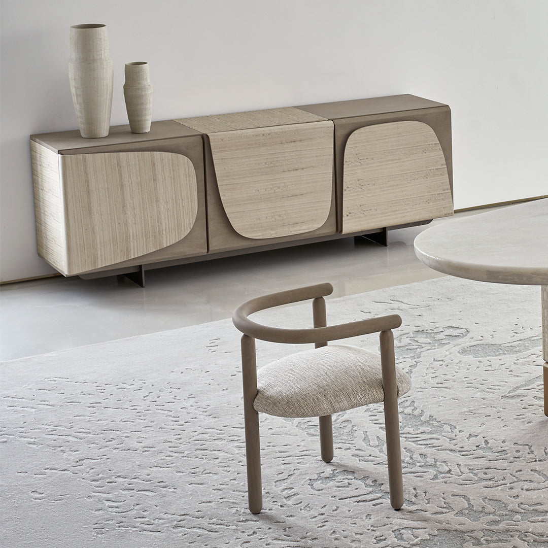 Grandeur Veneer Cabinet / Side Board / Buffet BMBO-CBG80197 - Consoles - ebarza Furniture UAE | Shop Modern Furniture in Abu Dhabi & Dubai - مفروشات ايبازرا في الامارات | تسوق اثاث عصري وديكورات مميزة في دبي وابوظبي