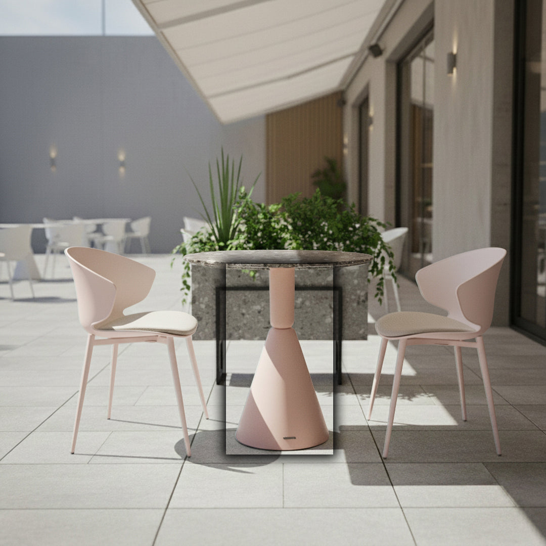 Dining Table Base 72cm 40BTB-Pink - Table bases - ebarza Furniture UAE | Shop Modern Furniture in Abu Dhabi & Dubai - مفروشات ايبازرا في الامارات | تسوق اثاث عصري وديكورات مميزة في دبي وابوظبي