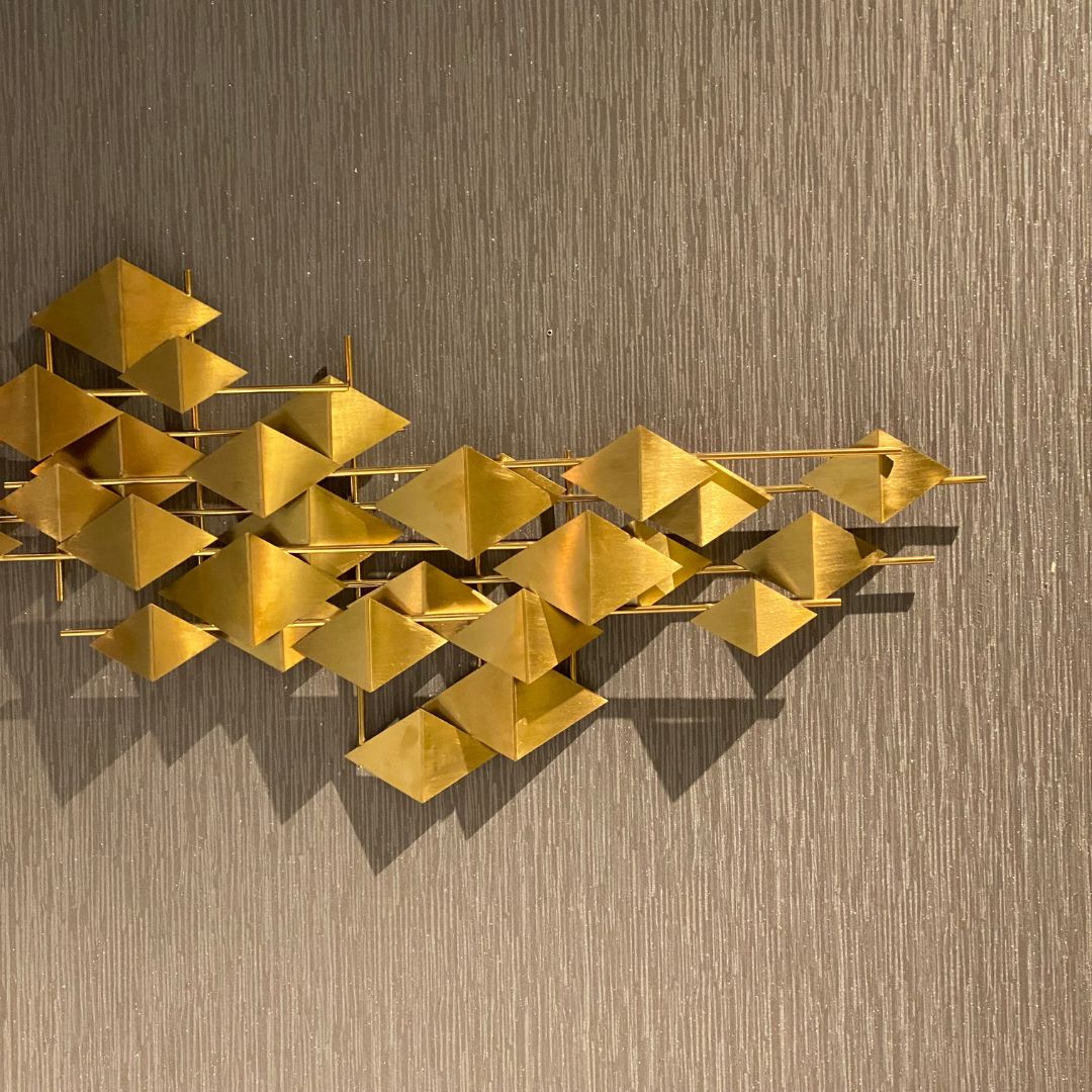 Display Item - The Flock Handcrafted Stainless Steel Artwork Z08023-G Nakheel -  DISPLAY ITEM - ebarza Furniture UAE | Shop Modern Furniture in Abu Dhabi & Dubai - مفروشات ايبازرا في الامارات | تسوق اثاث عصري وديكورات مميزة في دبي وابوظبي