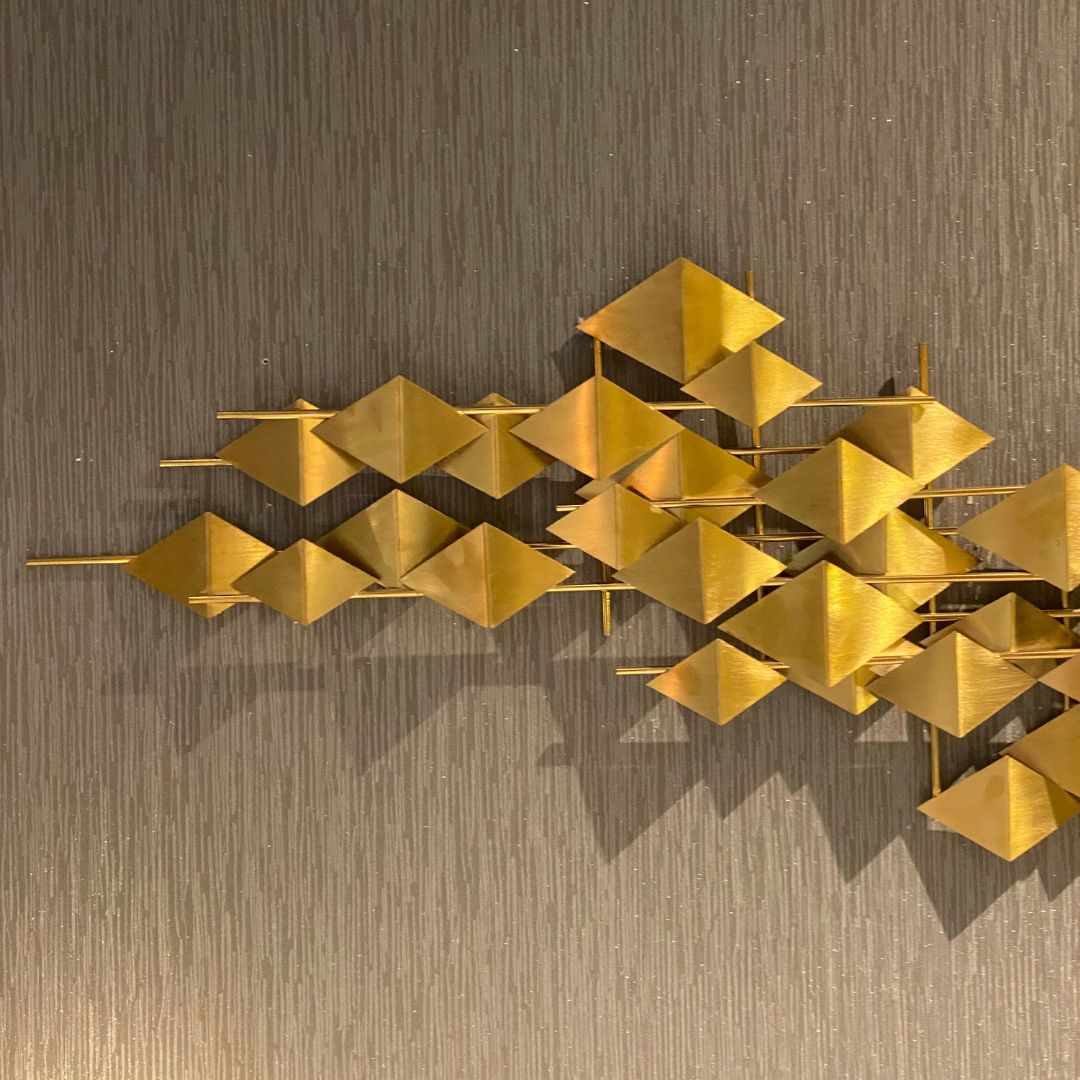 Display Item - The Flock Handcrafted Stainless Steel Artwork Z08023-G Nakheel -  DISPLAY ITEM - ebarza Furniture UAE | Shop Modern Furniture in Abu Dhabi & Dubai - مفروشات ايبازرا في الامارات | تسوق اثاث عصري وديكورات مميزة في دبي وابوظبي