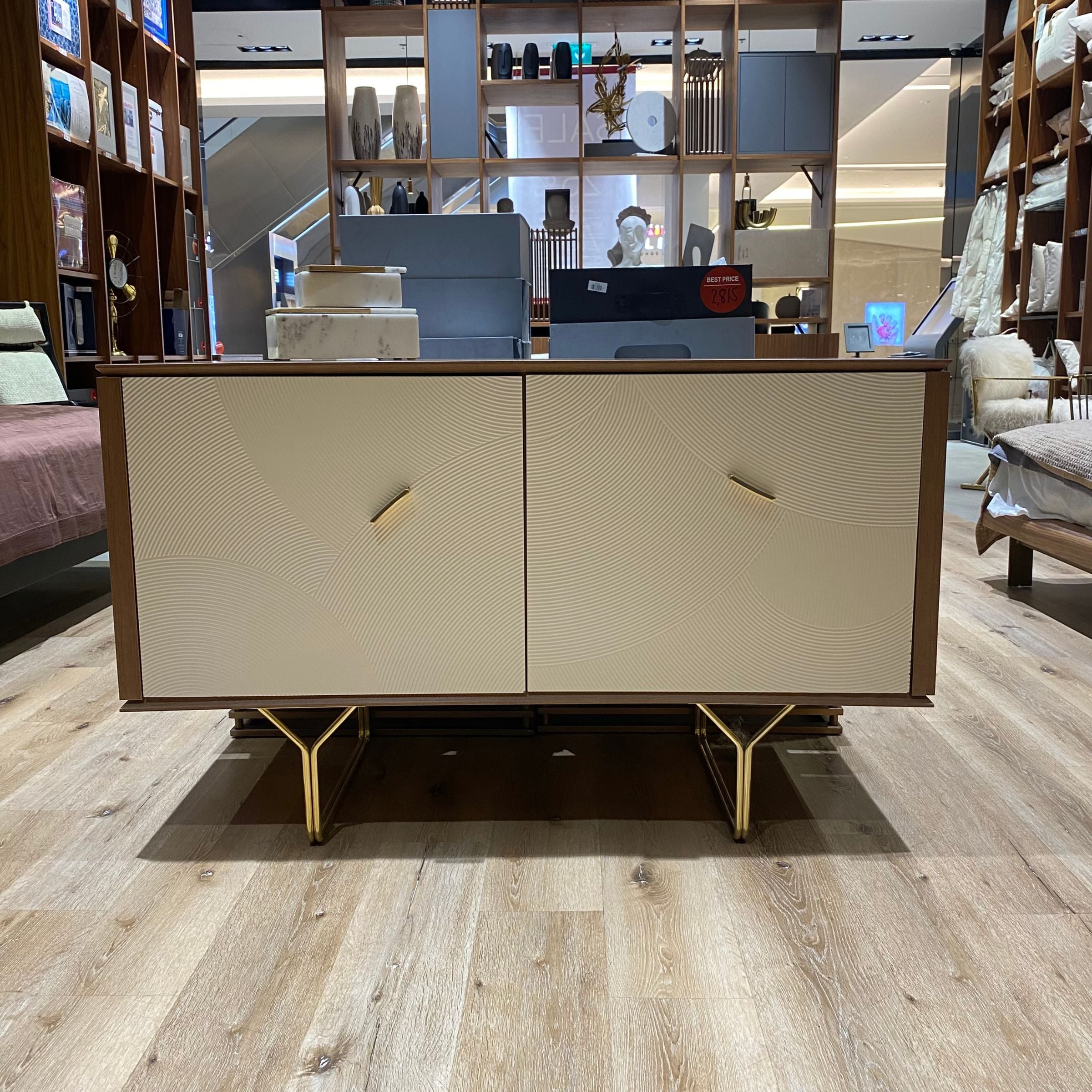 Display item - Pena Dresser And Mirror Pena002-DresserNakheel - DISPLAY ITEM - ebarza Furniture UAE | Shop Modern Furniture in Abu Dhabi & Dubai - مفروشات ايبازرا في الامارات | تسوق اثاث عصري وديكورات مميزة في دبي وابوظبي