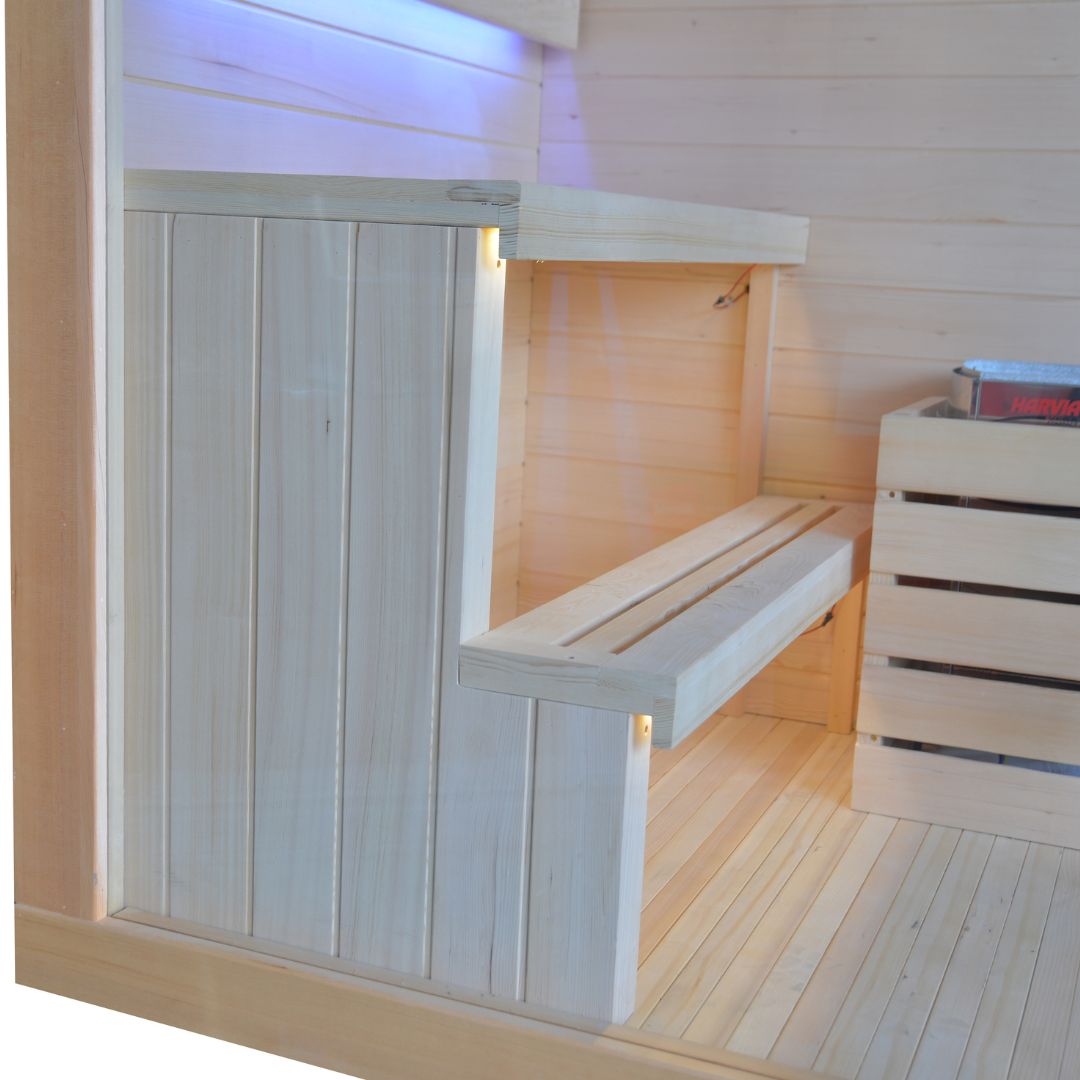 EBARZA SAUNA ROOM LM-N02IR - Sauna Room - ebarza Furniture UAE | Shop Modern Furniture in Abu Dhabi & Dubai - مفروشات ايبازرا في الامارات | تسوق اثاث عصري وديكورات مميزة في دبي وابوظبي