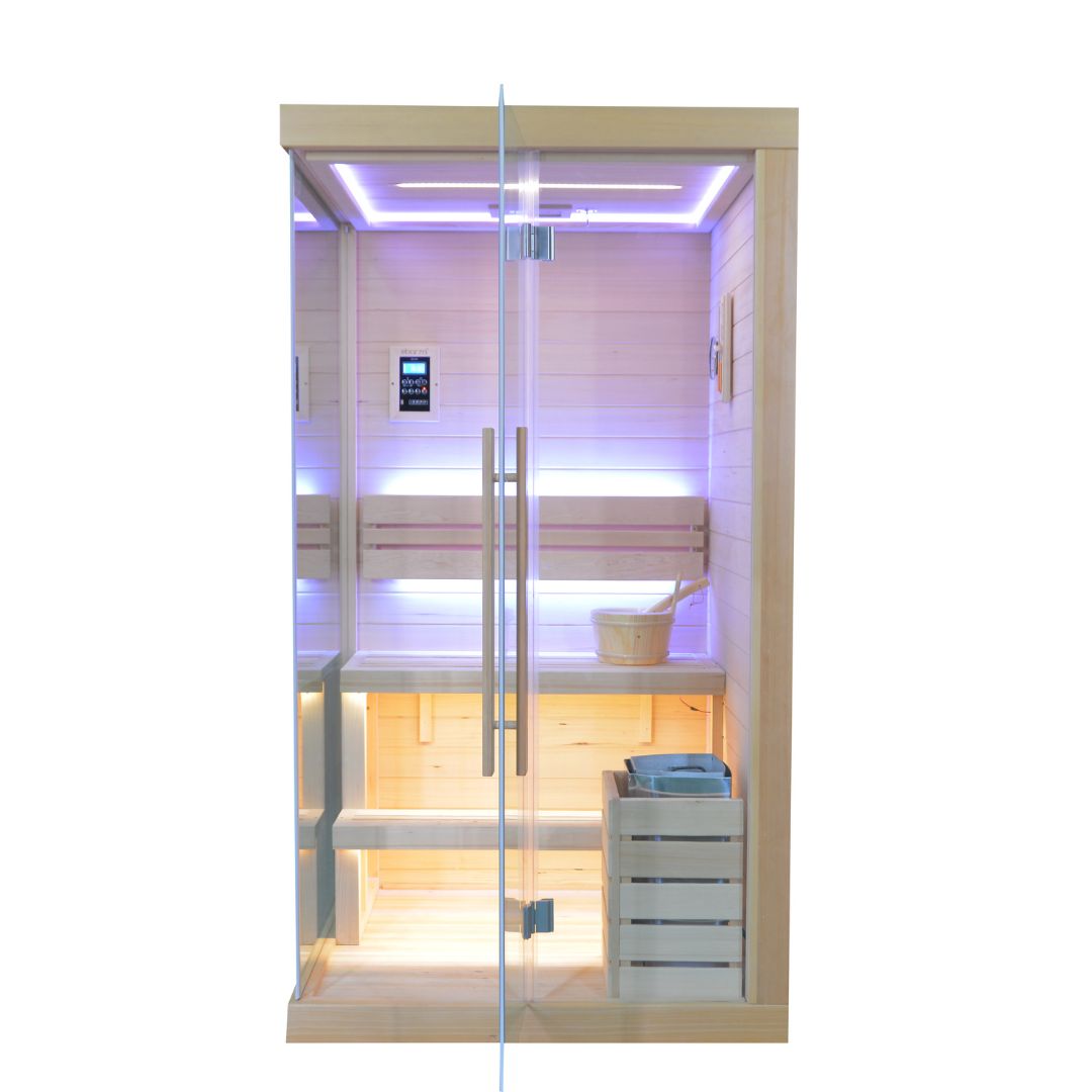 EBARZA SAUNA ROOM LM-N02TD - Sauna Room - ebarza Furniture UAE | Shop Modern Furniture in Abu Dhabi & Dubai - مفروشات ايبازرا في الامارات | تسوق اثاث عصري وديكورات مميزة في دبي وابوظبي