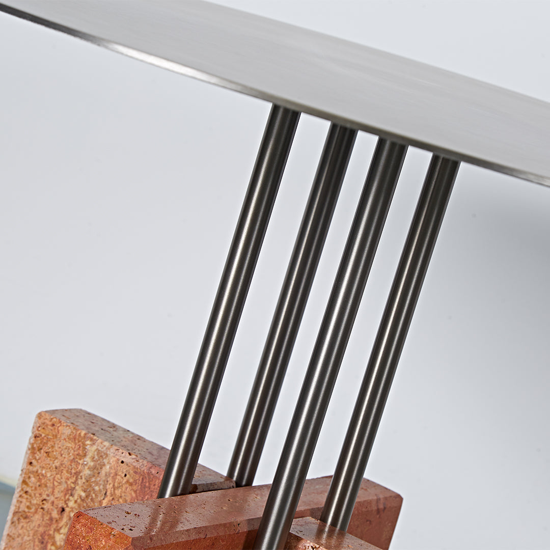 Elysian Travertine Coffee Table JA043-B - Coffee Tables - ebarza Furniture UAE | Shop Modern Furniture in Abu Dhabi & Dubai - مفروشات ايبازرا في الامارات | تسوق اثاث عصري وديكورات مميزة في دبي وابوظبي