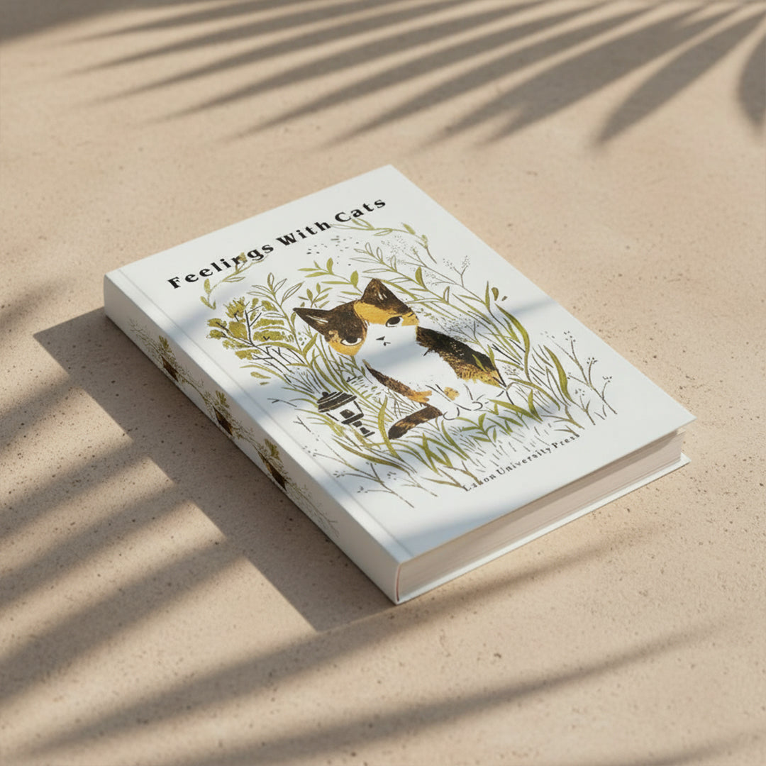 Pre-order 15 Days DeliveryFeelings With Cats Decorative Book - FY-07 - Decorative Books & Magazines - ebarza Furniture UAE | Shop Modern Furniture in Abu Dhabi & Dubai - مفروشات ايبازرا في الامارات | تسوق اثاث عصري وديكورات مميزة في دبي وابوظبي