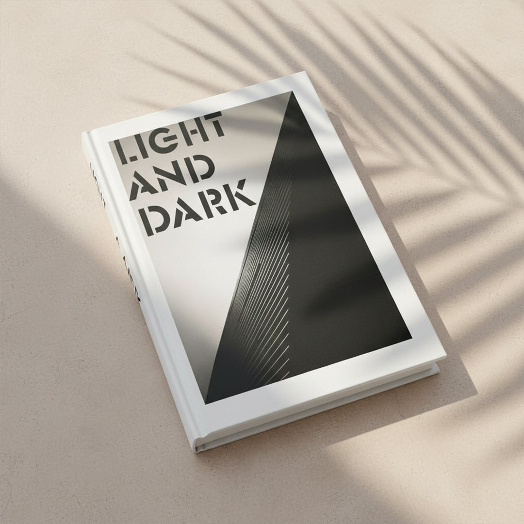Pre-order 15 Days Delivery LIGHT AND DARK Decorative Book - FY-15 - Decorative Books & Magazines - ebarza Furniture UAE | Shop Modern Furniture in Abu Dhabi & Dubai - مفروشات ايبازرا في الامارات | تسوق اثاث عصري وديكورات مميزة في دبي وابوظبي