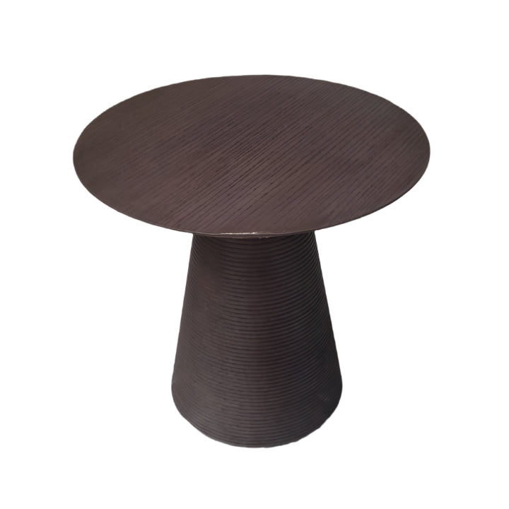 AS IS - Falun Side Table BSC15164B-Smoke grey - DISPLAY ITEM - ebarza Furniture UAE | Shop Modern Furniture in Abu Dhabi & Dubai - مفروشات ايبازرا في الامارات | تسوق اثاث عصري وديكورات مميزة في دبي وابوظبي