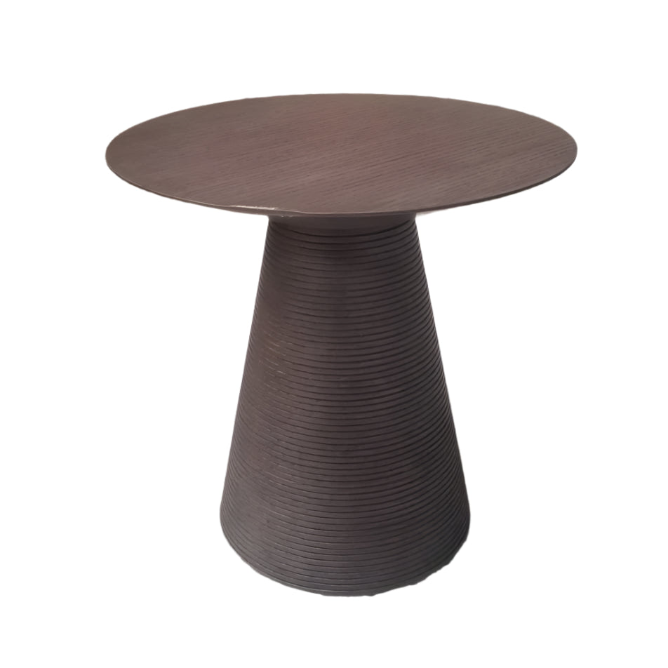 AS IS - Falun Side Table BSC15164B-Smoke grey - DISPLAY ITEM - ebarza Furniture UAE | Shop Modern Furniture in Abu Dhabi & Dubai - مفروشات ايبازرا في الامارات | تسوق اثاث عصري وديكورات مميزة في دبي وابوظبي