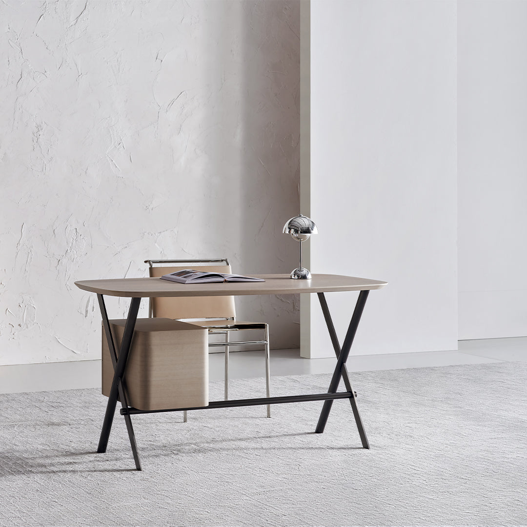 Ferro Office Desk / Bedroom Dresser WD005 - Office Desks - ebarza Furniture UAE | Shop Modern Furniture in Abu Dhabi & Dubai - مفروشات ايبازرا في الامارات | تسوق اثاث عصري وديكورات مميزة في دبي وابوظبي