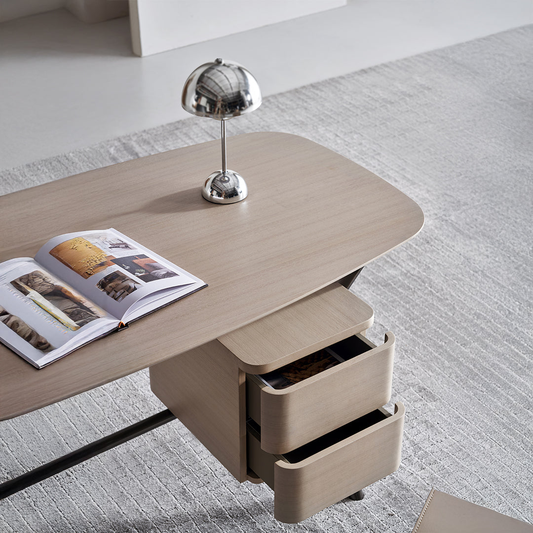 Ferro Office Desk / Bedroom Dresser WD005 - Office Desks - ebarza Furniture UAE | Shop Modern Furniture in Abu Dhabi & Dubai - مفروشات ايبازرا في الامارات | تسوق اثاث عصري وديكورات مميزة في دبي وابوظبي