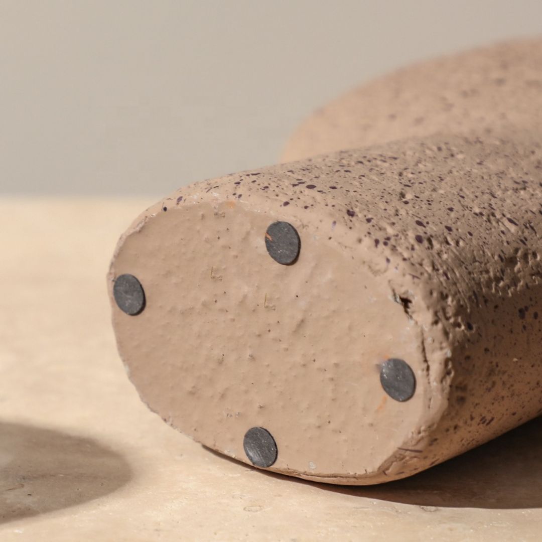 Flat Bell Vase-A FF-SN24024A -  Vases - ebarza Furniture UAE | Shop Modern Furniture in Abu Dhabi & Dubai - مفروشات ايبازرا في الامارات | تسوق اثاث عصري وديكورات مميزة في دبي وابوظبي