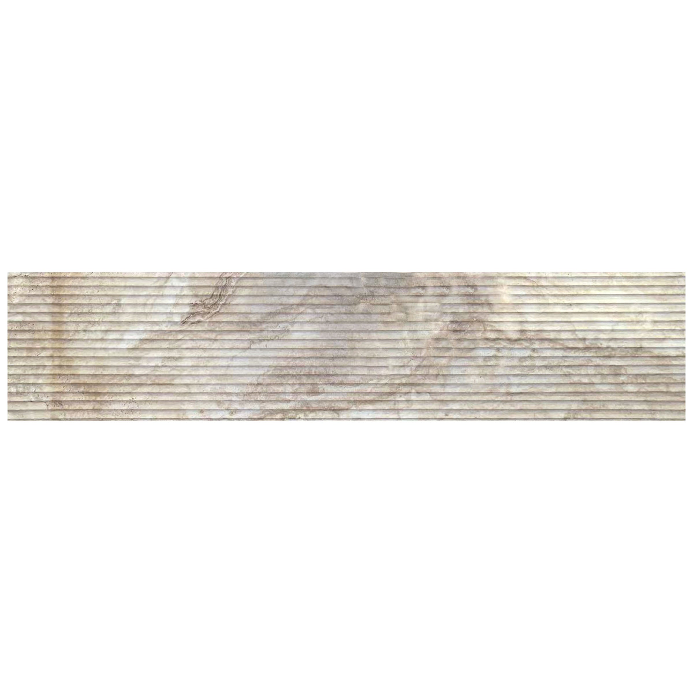 278x58cm Flex Stone Cladding Dolomitic Marble Pillar Brownish Yellow 280x58 cm - Wall Panels - ebarza Furniture UAE | Shop Modern Furniture in Abu Dhabi & Dubai - مفروشات ايبازرا في الامارات | تسوق اثاث عصري وديكورات مميزة في دبي وابوظبي