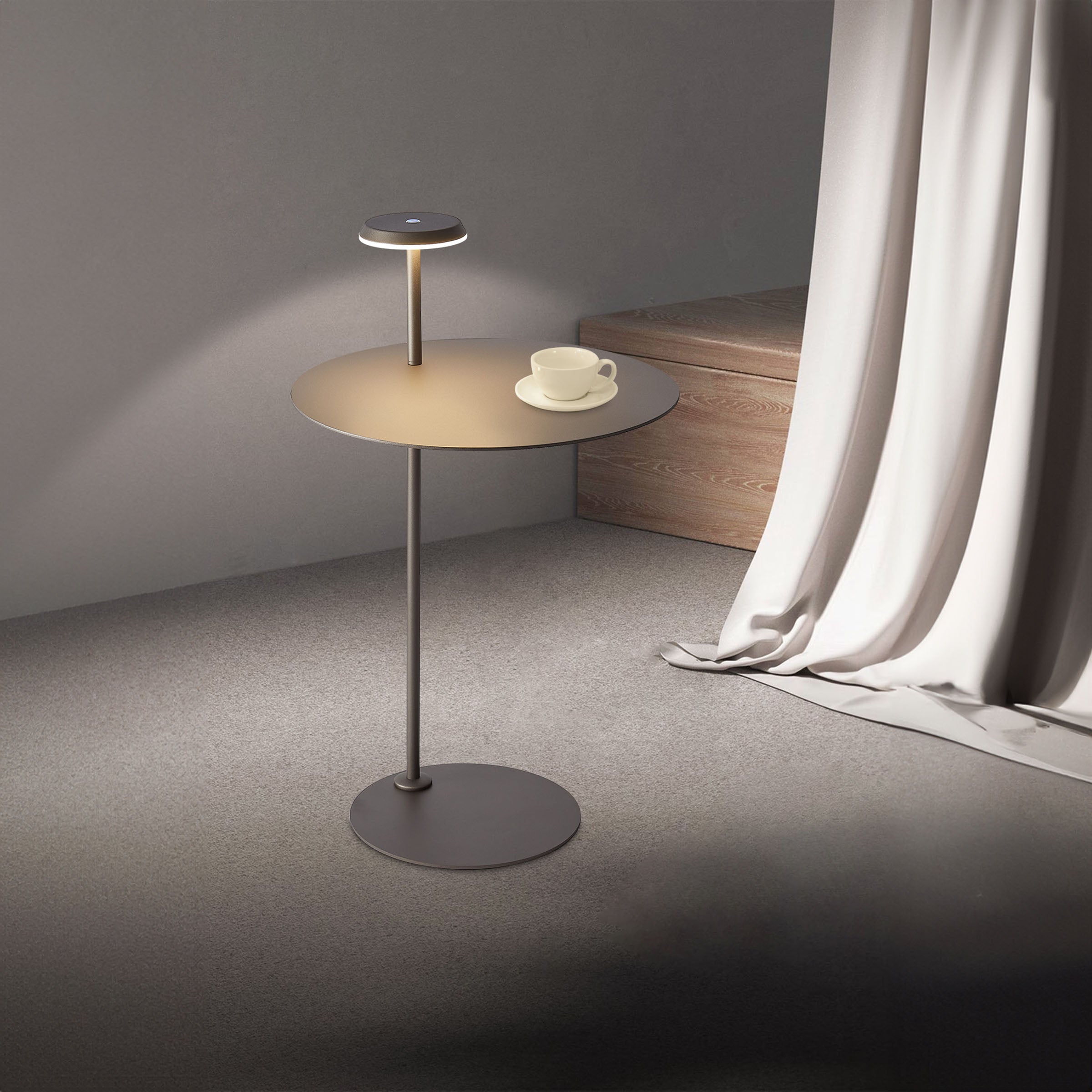 Twilight Tabletop Floor Lamp/Side Table MA05675T-001-04 - Floor Lamps - ebarza Furniture UAE | Shop Modern Furniture in Abu Dhabi & Dubai - مفروشات ايبازرا في الامارات | تسوق اثاث عصري وديكورات مميزة في دبي وابوظبي