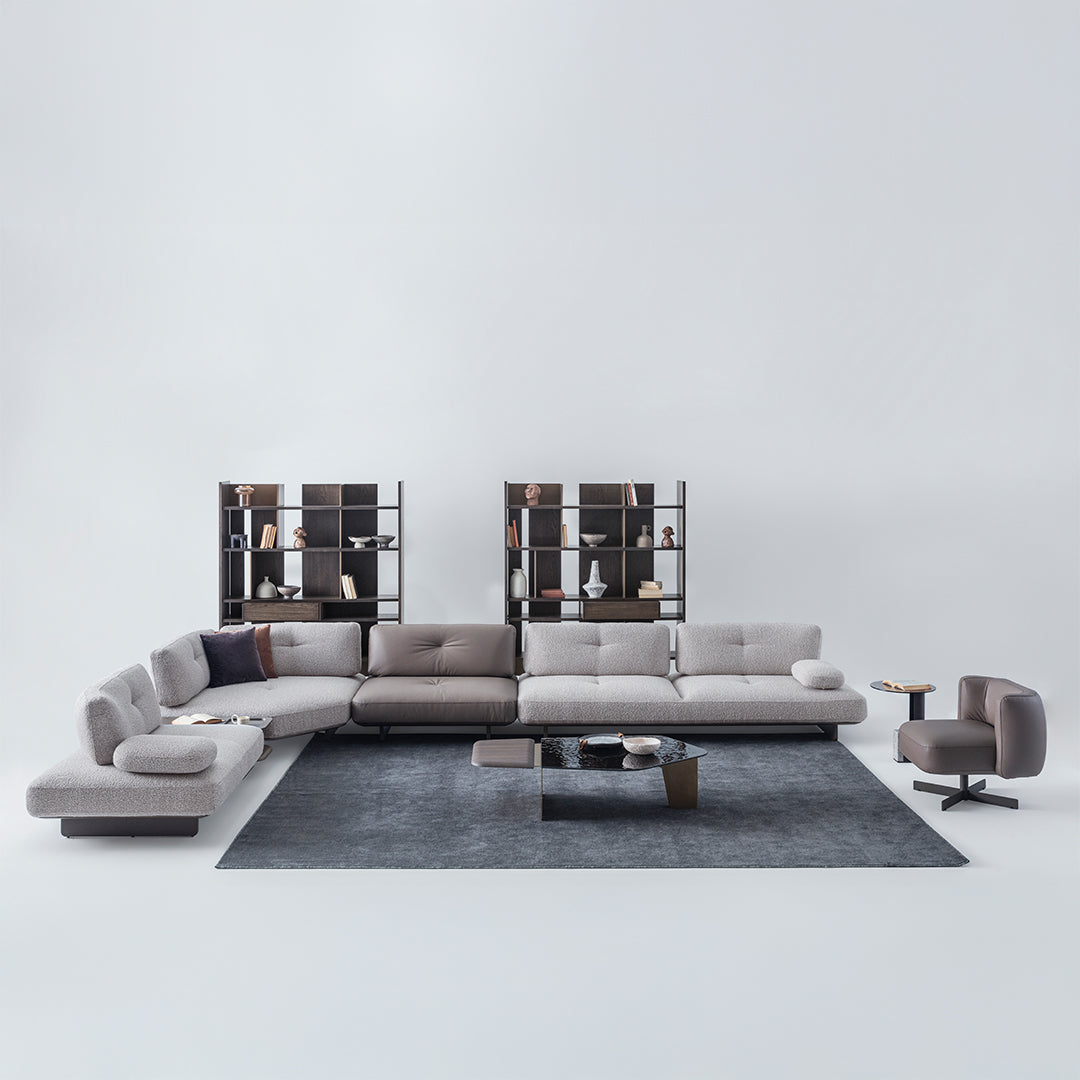 Foresta Side Table Unit Modular Sofa - Sofas - ebarza Furniture UAE | Shop Modern Furniture in Abu Dhabi & Dubai - مفروشات ايبازرا في الامارات | تسوق اثاث عصري وديكورات مميزة في دبي وابوظبي
