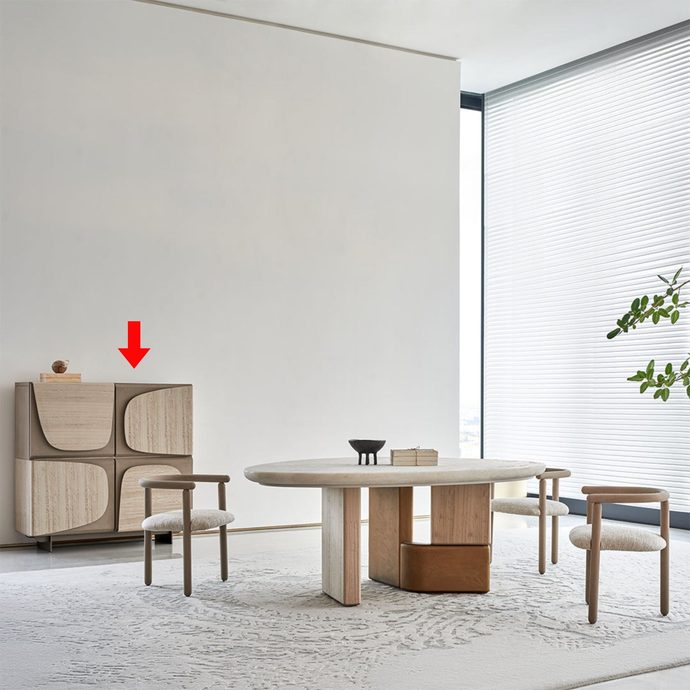 Grandeur Side Cabinet BMCJ-GNG6068 - Cabinets - ebarza Furniture UAE | Shop Modern Furniture in Abu Dhabi & Dubai - مفروشات ايبازرا في الامارات | تسوق اثاث عصري وديكورات مميزة في دبي وابوظبي