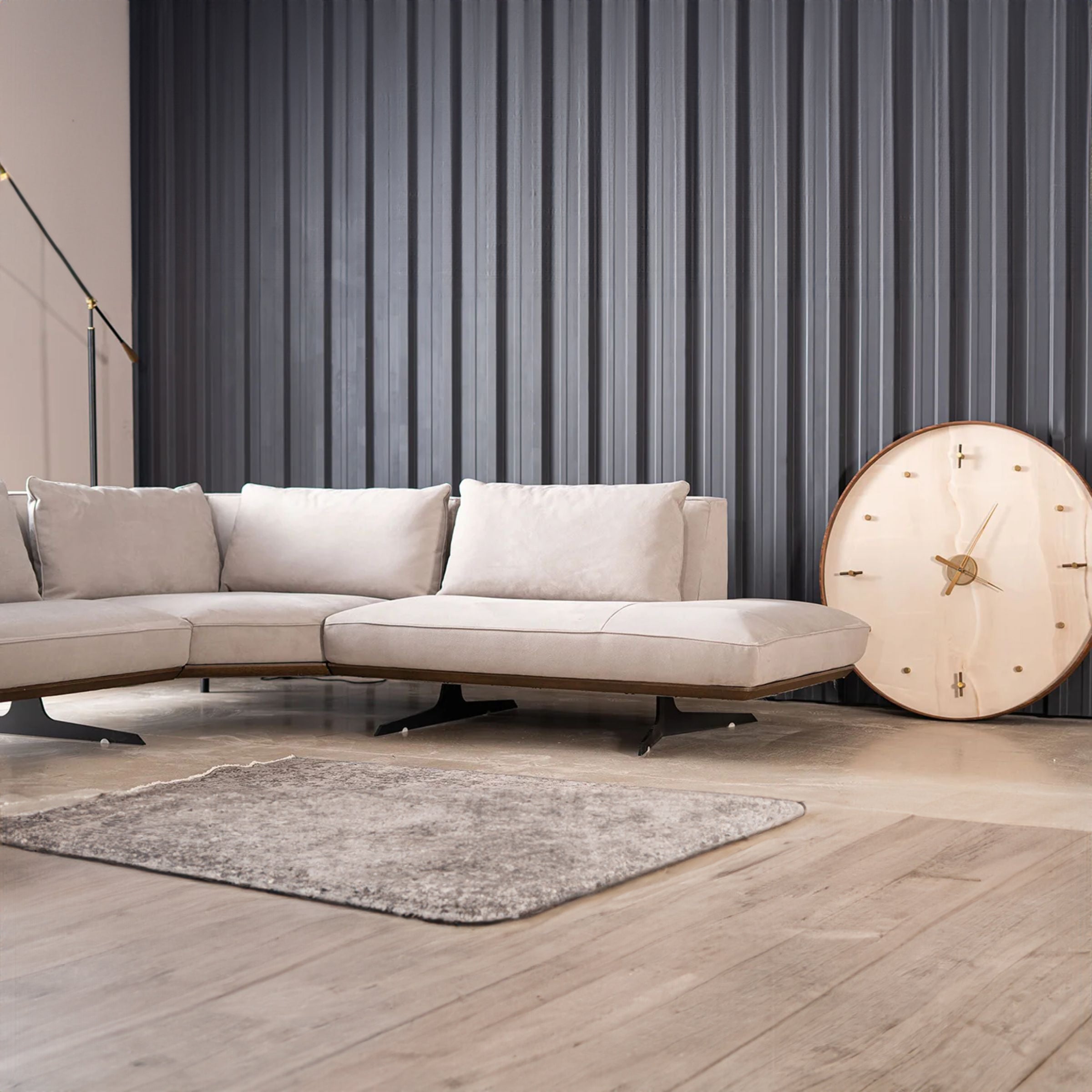 Brooklyn/GAMMA CORNER Sofa GAMMA-CRS -  Sofas - ebarza Furniture UAE | Shop Modern Furniture in Abu Dhabi & Dubai - مفروشات ايبازرا في الامارات | تسوق اثاث عصري وديكورات مميزة في دبي وابوظبي