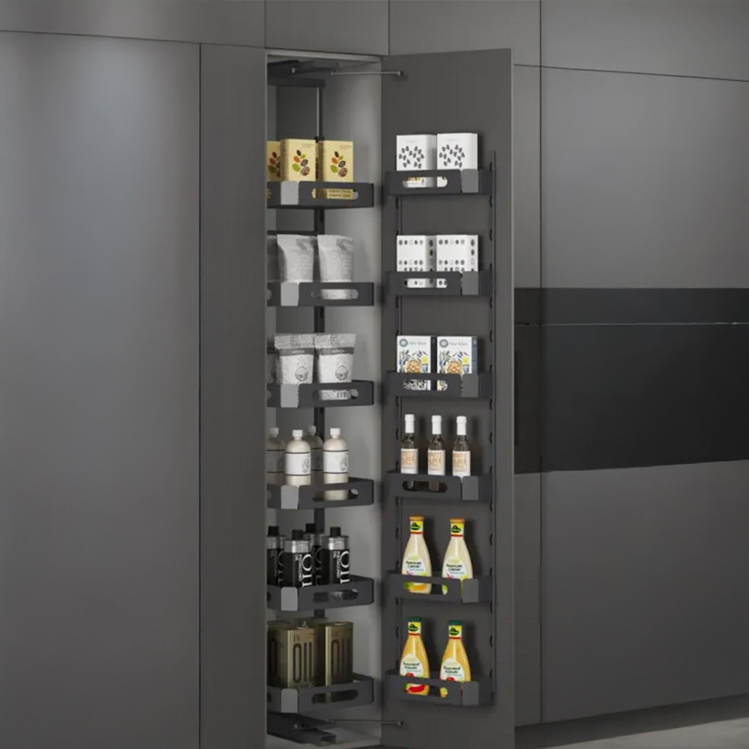 GlidePro Tall Pull Out Pantry - BK.7760 - Storage/TV Unites - ebarza Furniture UAE | Shop Modern Furniture in Abu Dhabi & Dubai - مفروشات ايبازرا في الامارات | تسوق اثاث عصري وديكورات مميزة في دبي وابوظبي