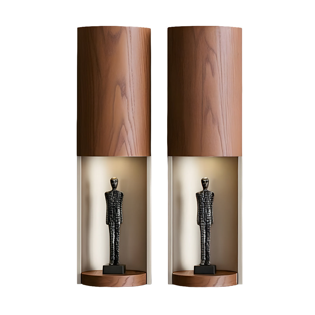 Grande Set of 2 Wall shelves Walnut ORXGRND-TVU255W - TV Units - ebarza Furniture UAE | Shop Modern Furniture in Abu Dhabi & Dubai - مفروشات ايبازرا في الامارات | تسوق اثاث عصري وديكورات مميزة في دبي وابوظبي