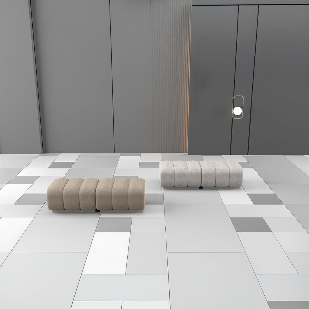 Pre-order 15 Days Delivery Chameleon Sofa - Pouf Module - H-5228-E - Grey - Sofas - ebarza Furniture UAE | Shop Modern Furniture in Abu Dhabi & Dubai - مفروشات ايبازرا في الامارات | تسوق اثاث عصري وديكورات مميزة في دبي وابوظبي