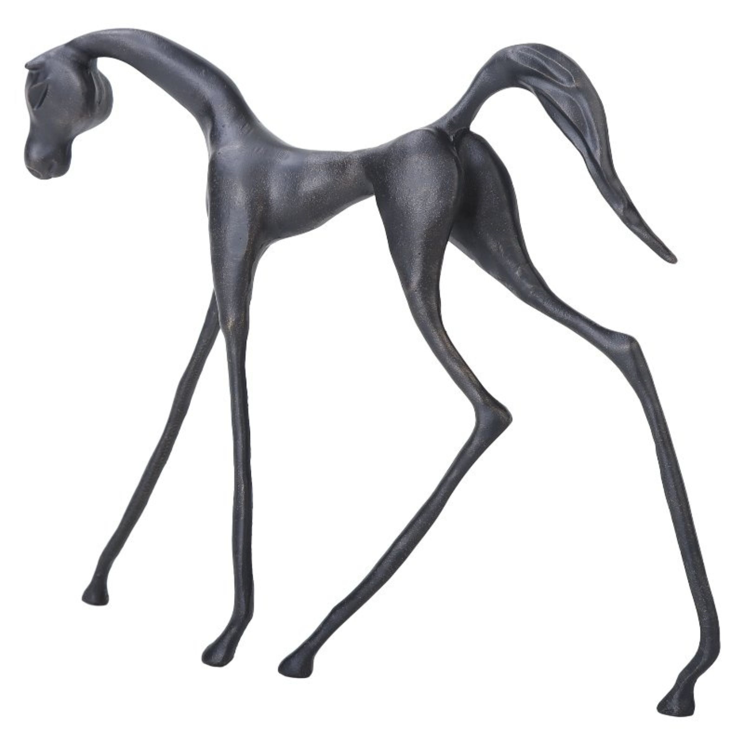 HORSE SCULPTURE H1784 - Home Decor Figurines - ebarza Furniture UAE | Shop Modern Furniture in Abu Dhabi & Dubai - مفروشات ايبازرا في الامارات | تسوق اثاث عصري وديكورات مميزة في دبي وابوظبي