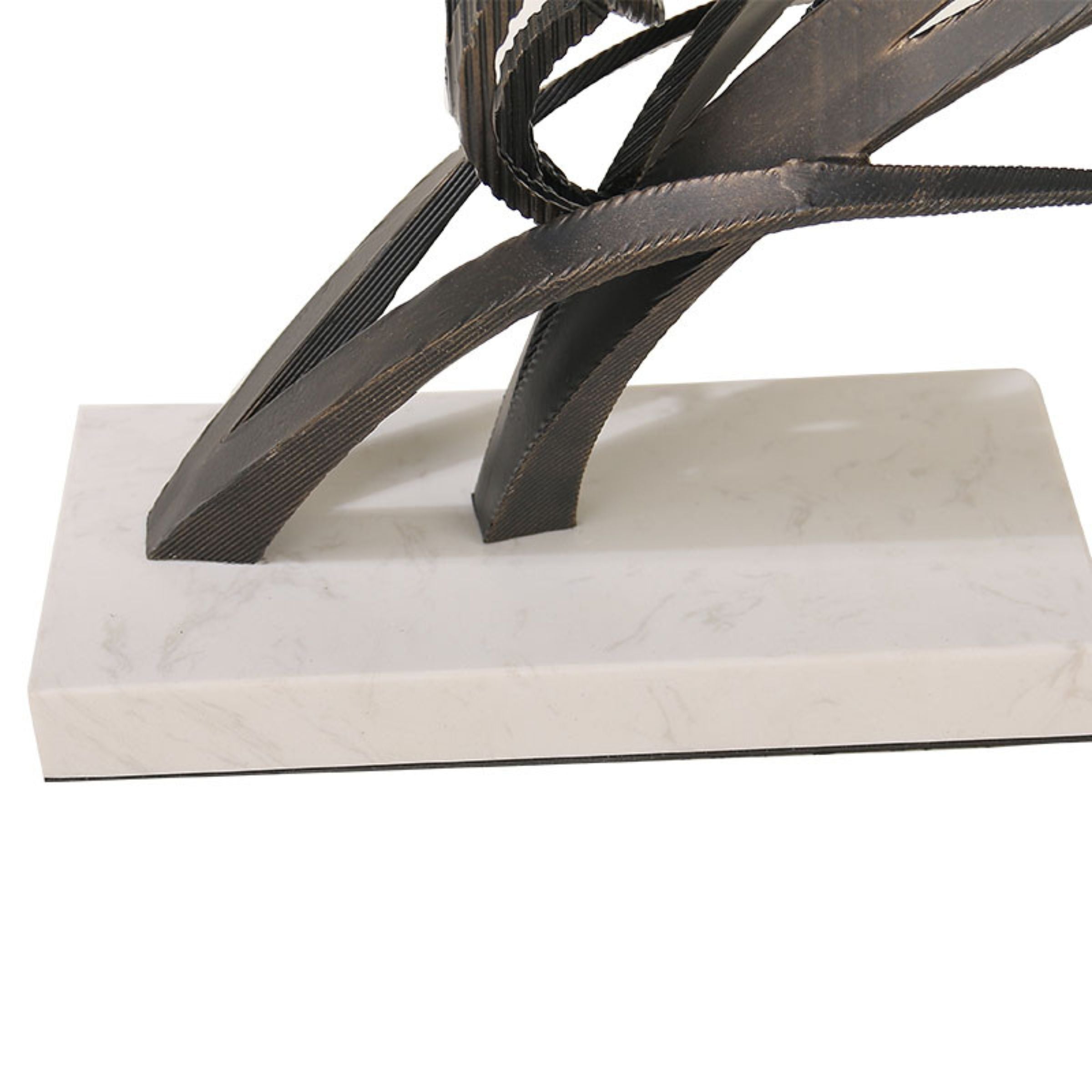 GALLOPING HORSE STATUE H1855S - Home Decor Figurines - ebarza Furniture UAE | Shop Modern Furniture in Abu Dhabi & Dubai - مفروشات ايبازرا في الامارات | تسوق اثاث عصري وديكورات مميزة في دبي وابوظبي