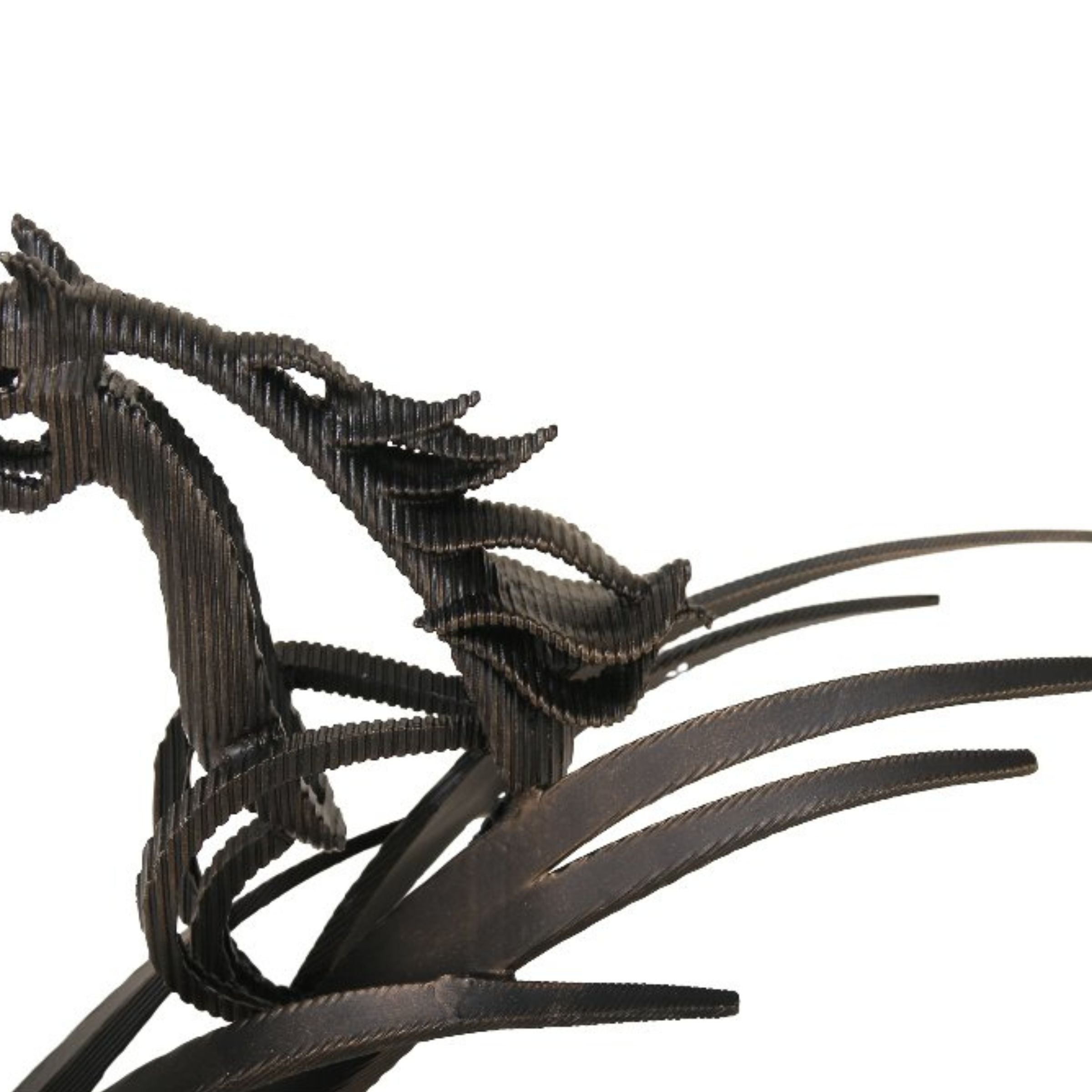 GALLOPING HORSE STATUE H1855S - Home Decor Figurines - ebarza Furniture UAE | Shop Modern Furniture in Abu Dhabi & Dubai - مفروشات ايبازرا في الامارات | تسوق اثاث عصري وديكورات مميزة في دبي وابوظبي