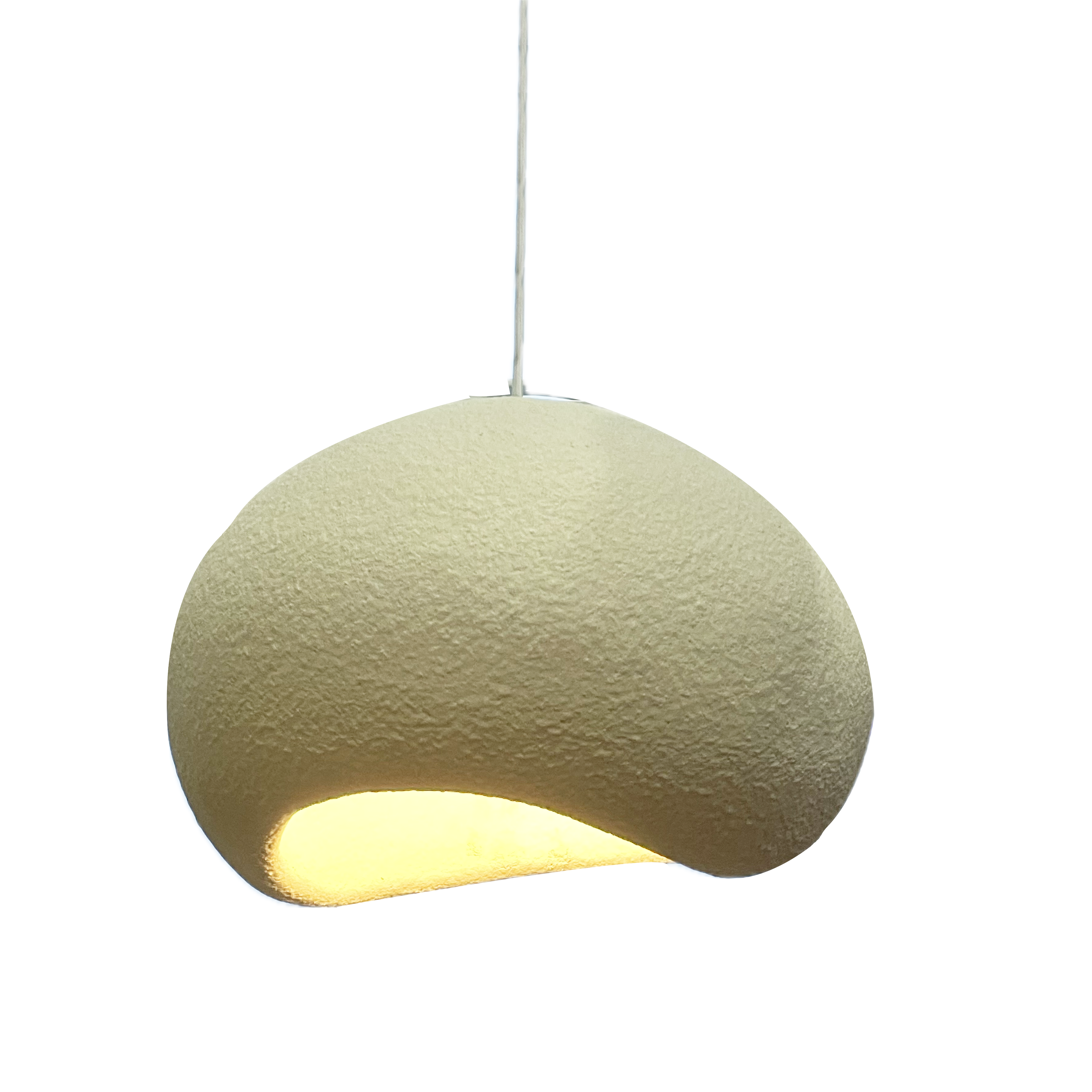 Wabi Sabi Beige 4m Pendant Lamp HTD-IP1433-059 / D38 *H27 - Pendant Lamps - ebarza Furniture UAE | Shop Modern Furniture in Abu Dhabi & Dubai - مفروشات ايبازرا في الامارات | تسوق اثاث عصري وديكورات مميزة في دبي وابوظبي