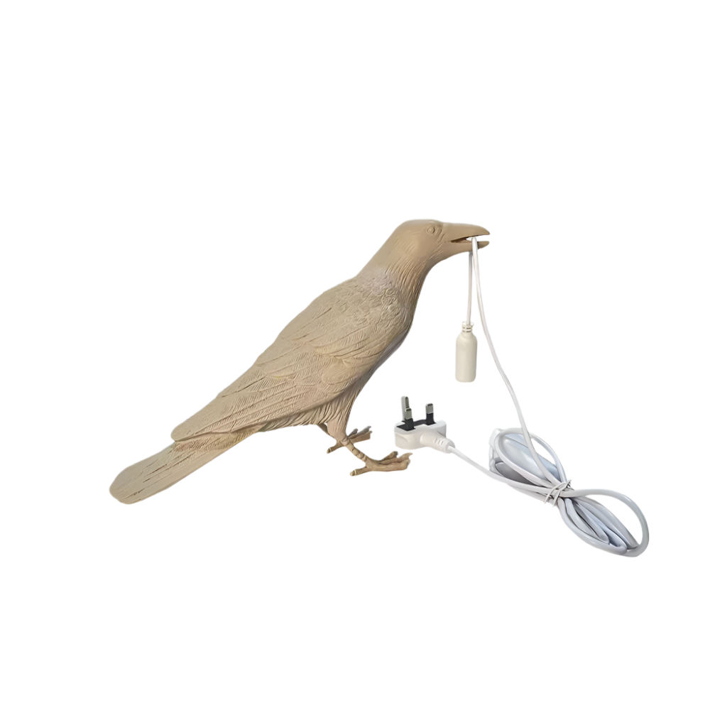 Bird Brown Table Light HTD-IW1433-142 - Desk\table Lamps - ebarza Furniture UAE | Shop Modern Furniture in Abu Dhabi & Dubai - مفروشات ايبازرا في الامارات | تسوق اثاث عصري وديكورات مميزة في دبي وابوظبي