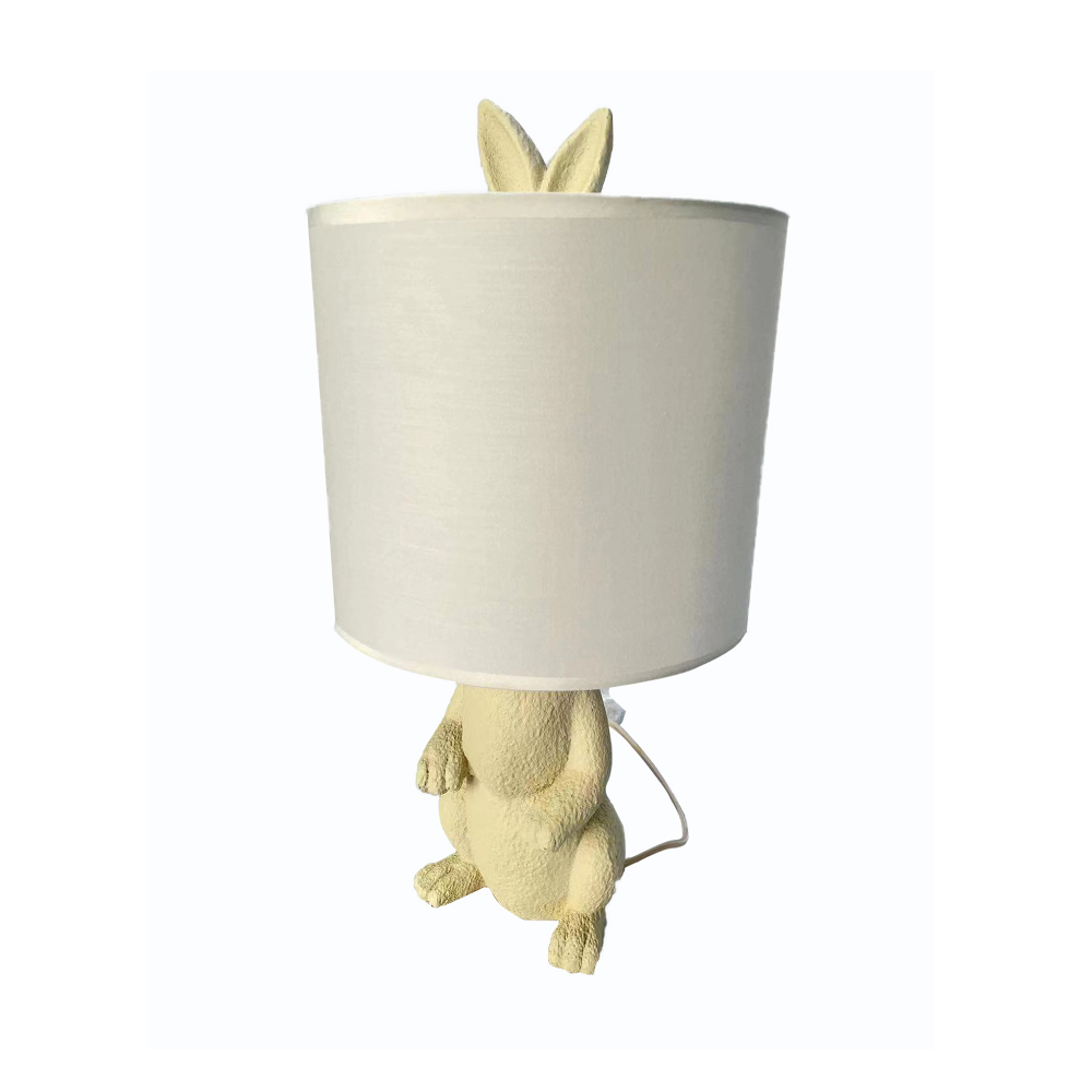As Is - Beige Rabbit Shaped Table lamp HTD-IW1433-195 - DISPLAY ITEM - ebarza Furniture UAE | Shop Modern Furniture in Abu Dhabi & Dubai - مفروشات ايبازرا في الامارات | تسوق اثاث عصري وديكورات مميزة في دبي وابوظبي