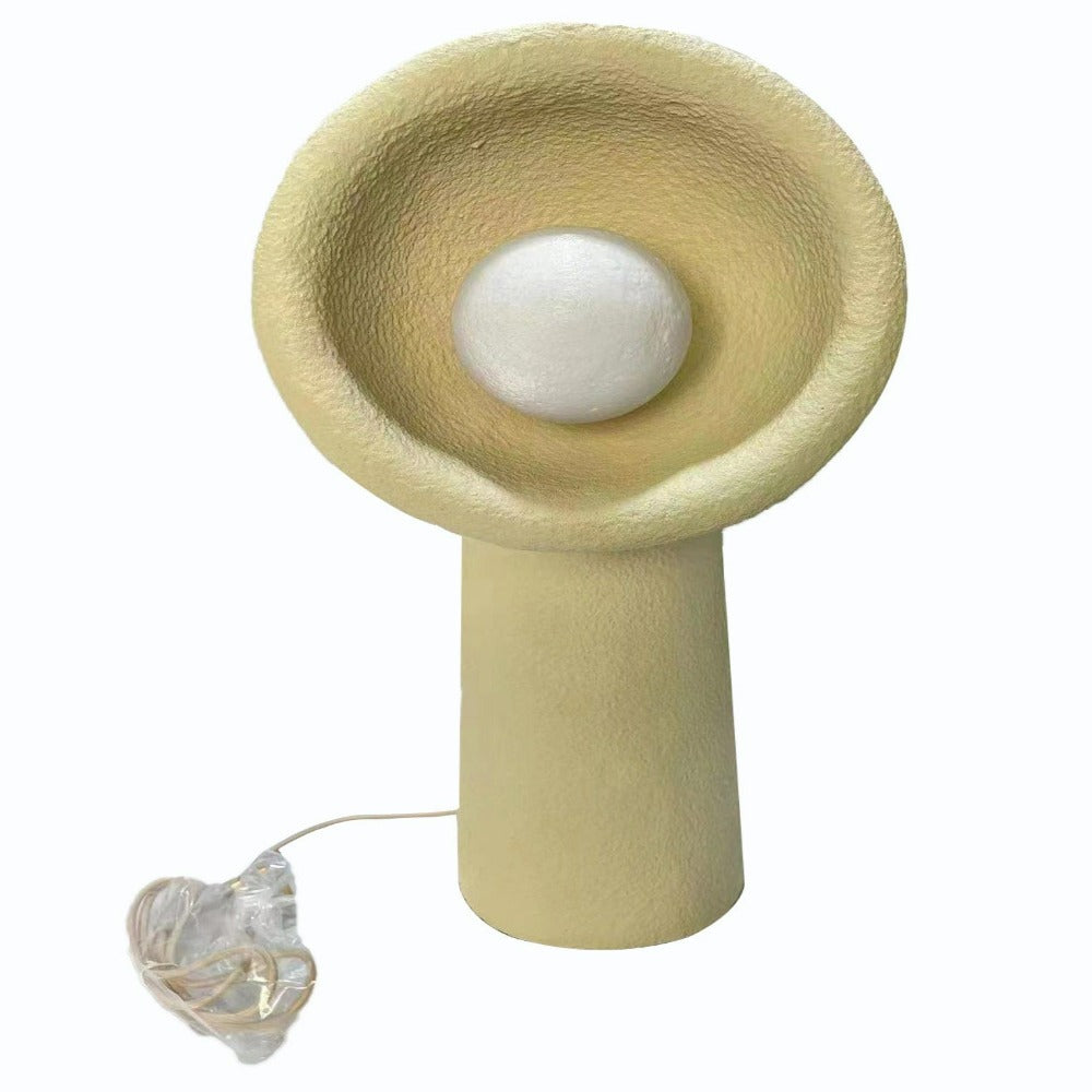 Wabi Sabi Beige Table Lamp HTD-IW1433-26 / D30*H60 - Desk/table Lamps - ebarza Furniture UAE | Shop Modern Furniture in Abu Dhabi & Dubai - مفروشات ايبازرا في الامارات | تسوق اثاث عصري وديكورات مميزة في دبي وابوظبي