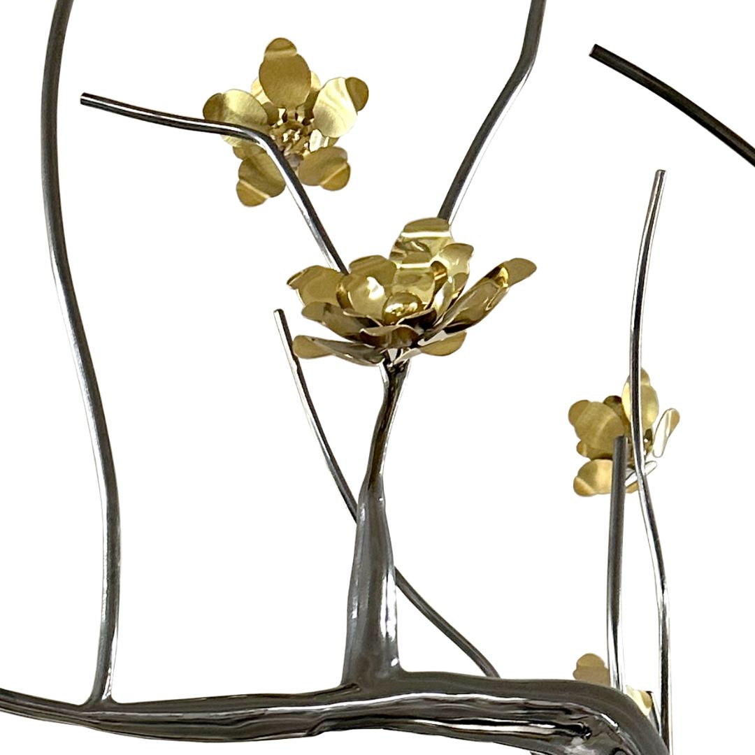 Hand Crafted Black Stainless Steel Artwork 20240056 - Artwork - ebarza Furniture UAE | Shop Modern Furniture in Abu Dhabi & Dubai - مفروشات ايبازرا في الامارات | تسوق اثاث عصري وديكورات مميزة في دبي وابوظبي